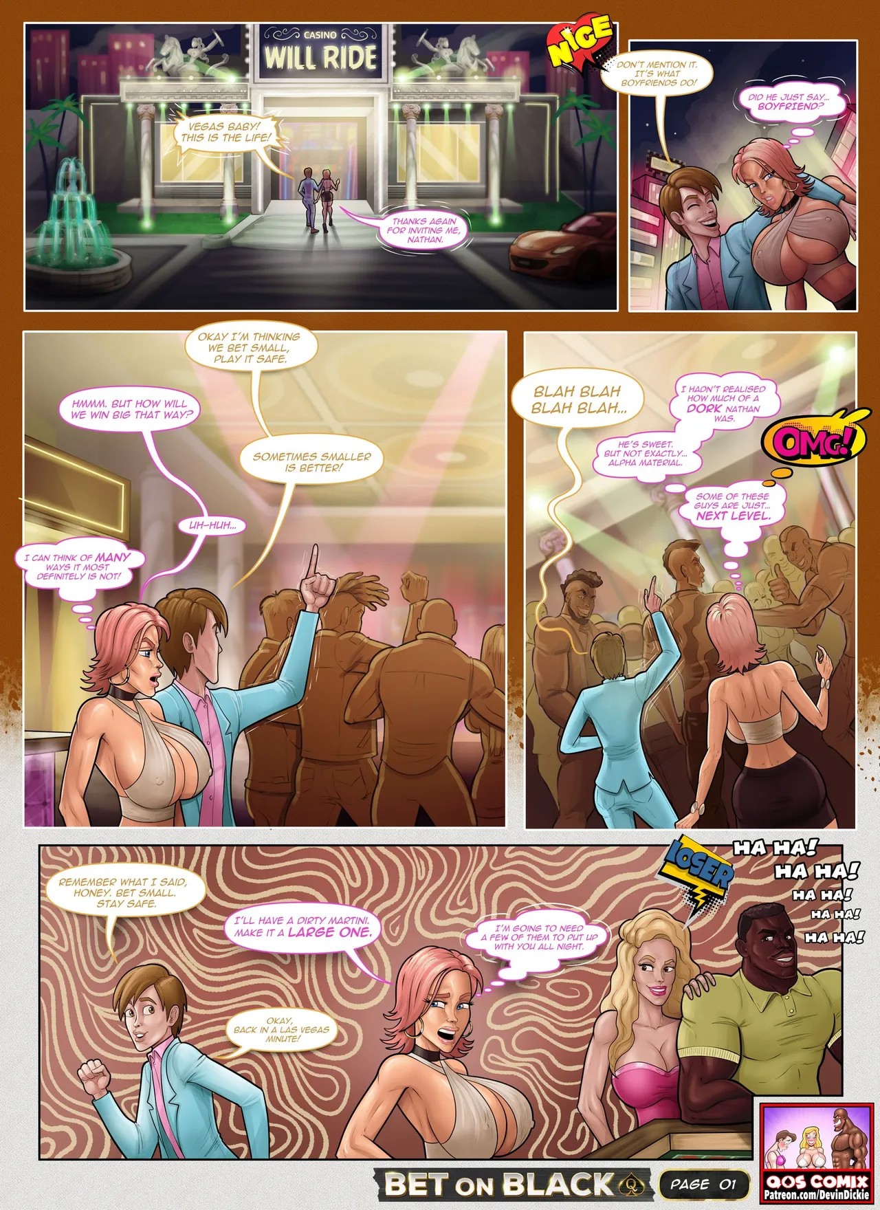 To Fabulous Bet On Black Porn Comics english 02