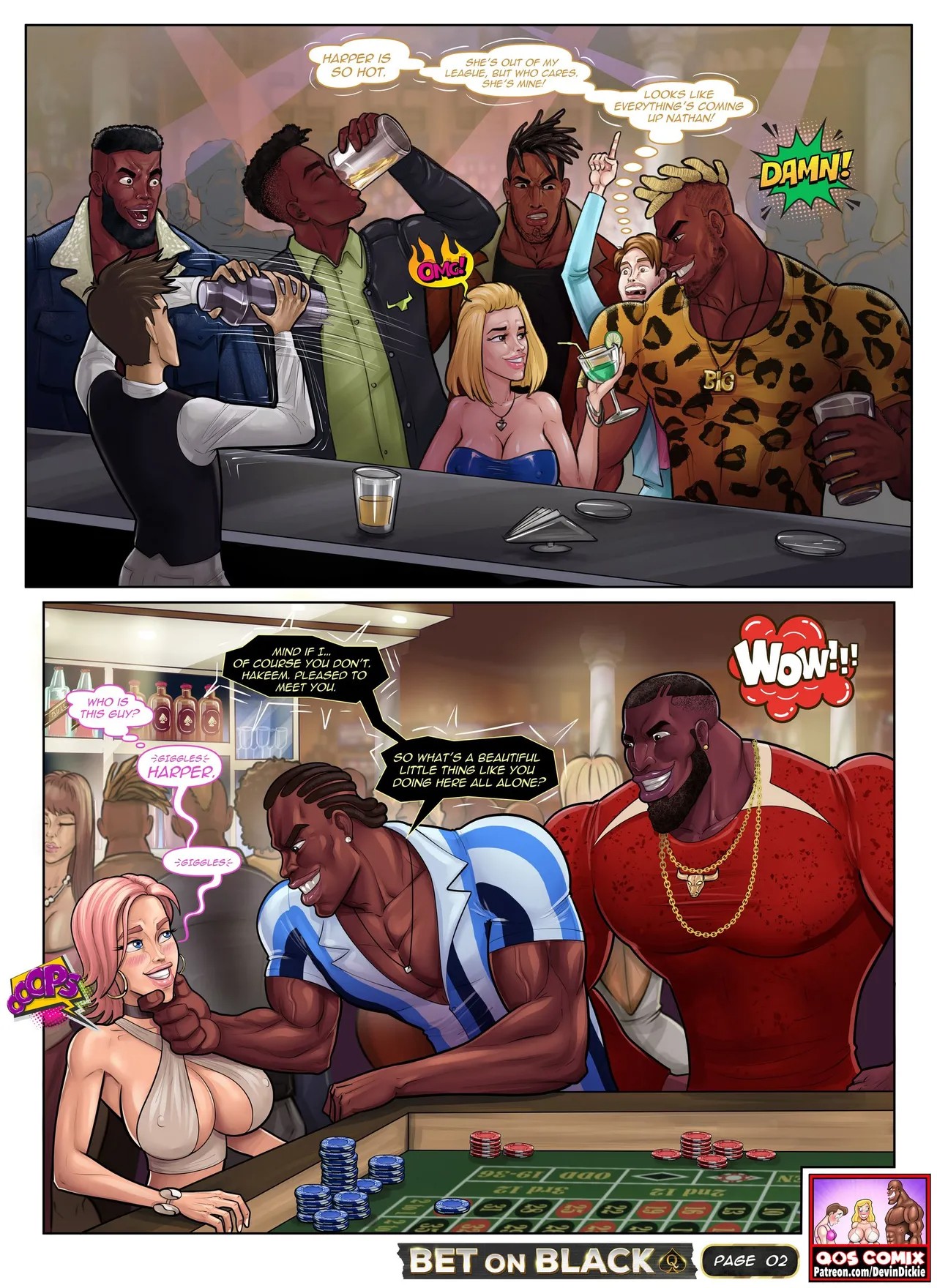 To Fabulous Bet On Black Porn Comics english 03