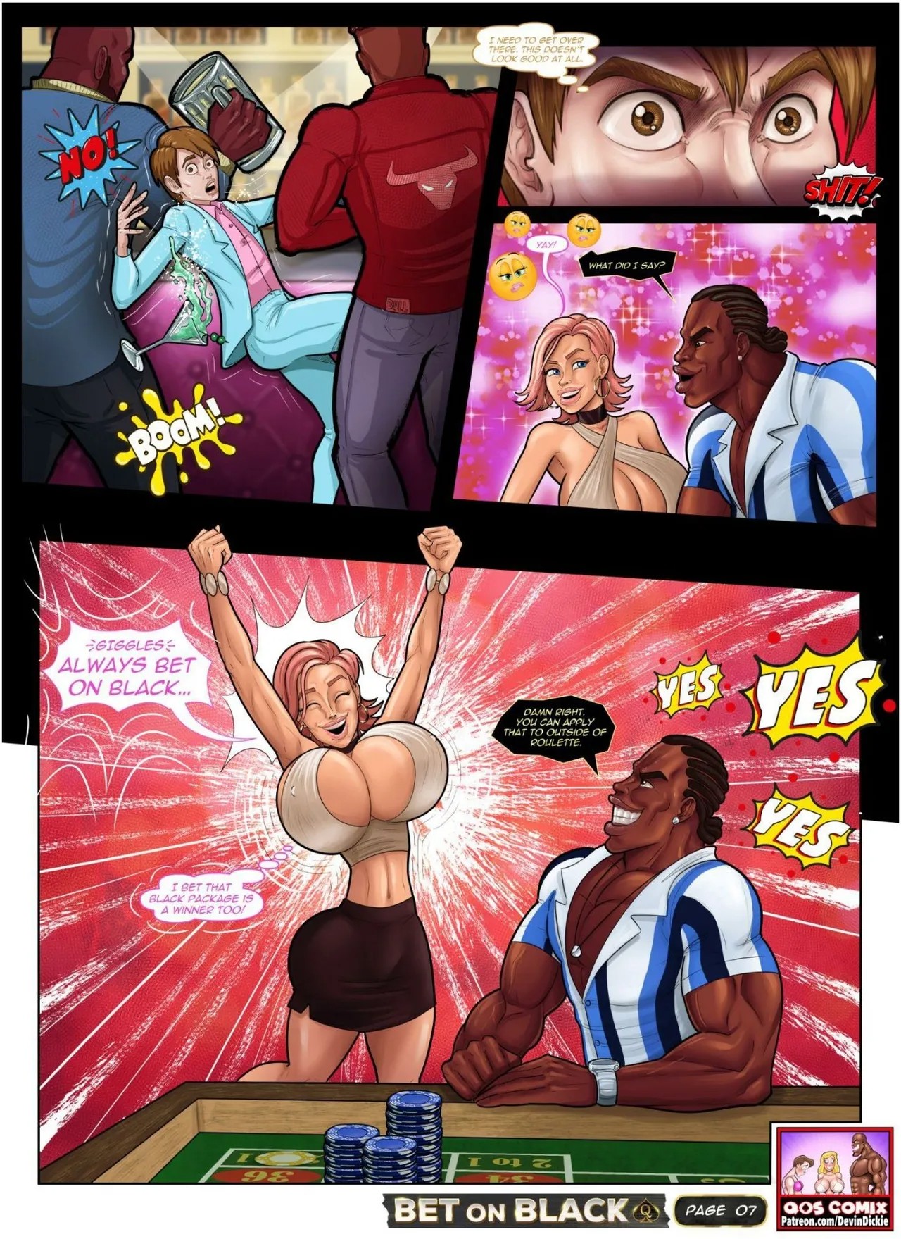 To Fabulous Bet On Black Porn Comics english 08