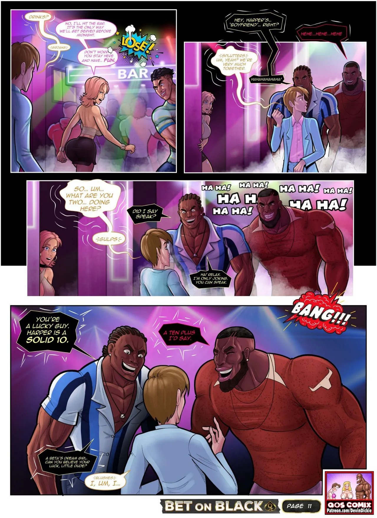 To Fabulous Bet On Black Porn Comics english 12