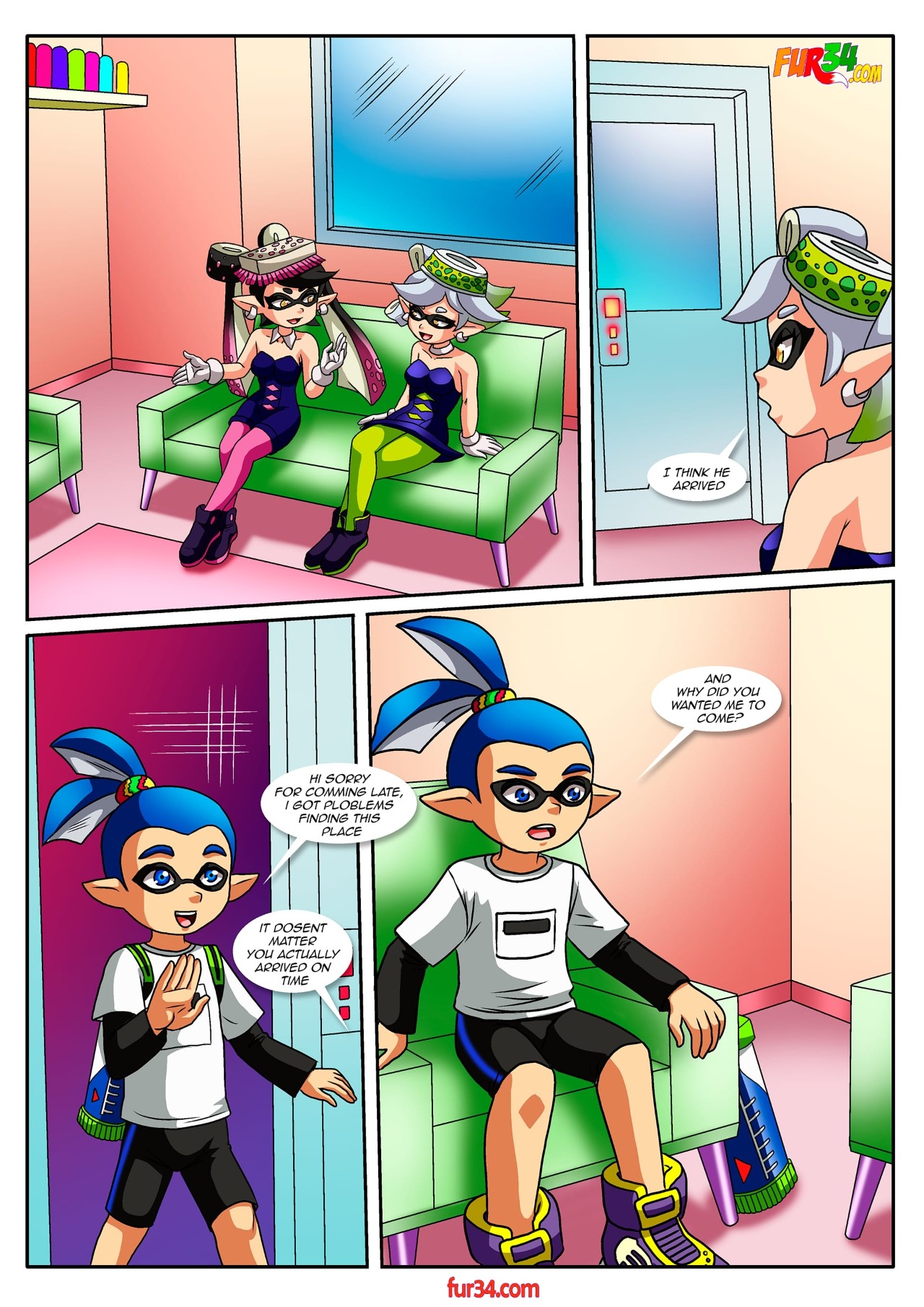 Tricolor Turfwar Porn Comics english 02