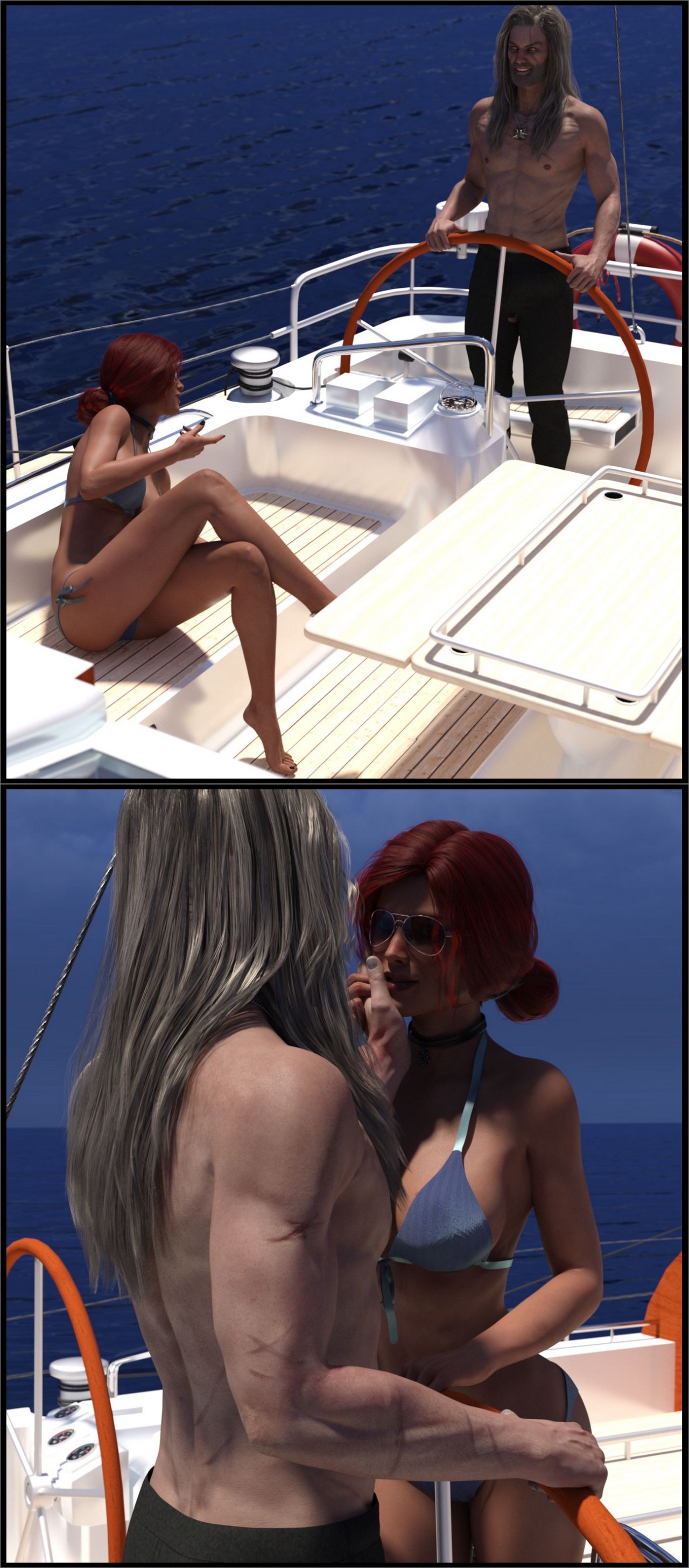 Triss's Summer Porn Comics english 05