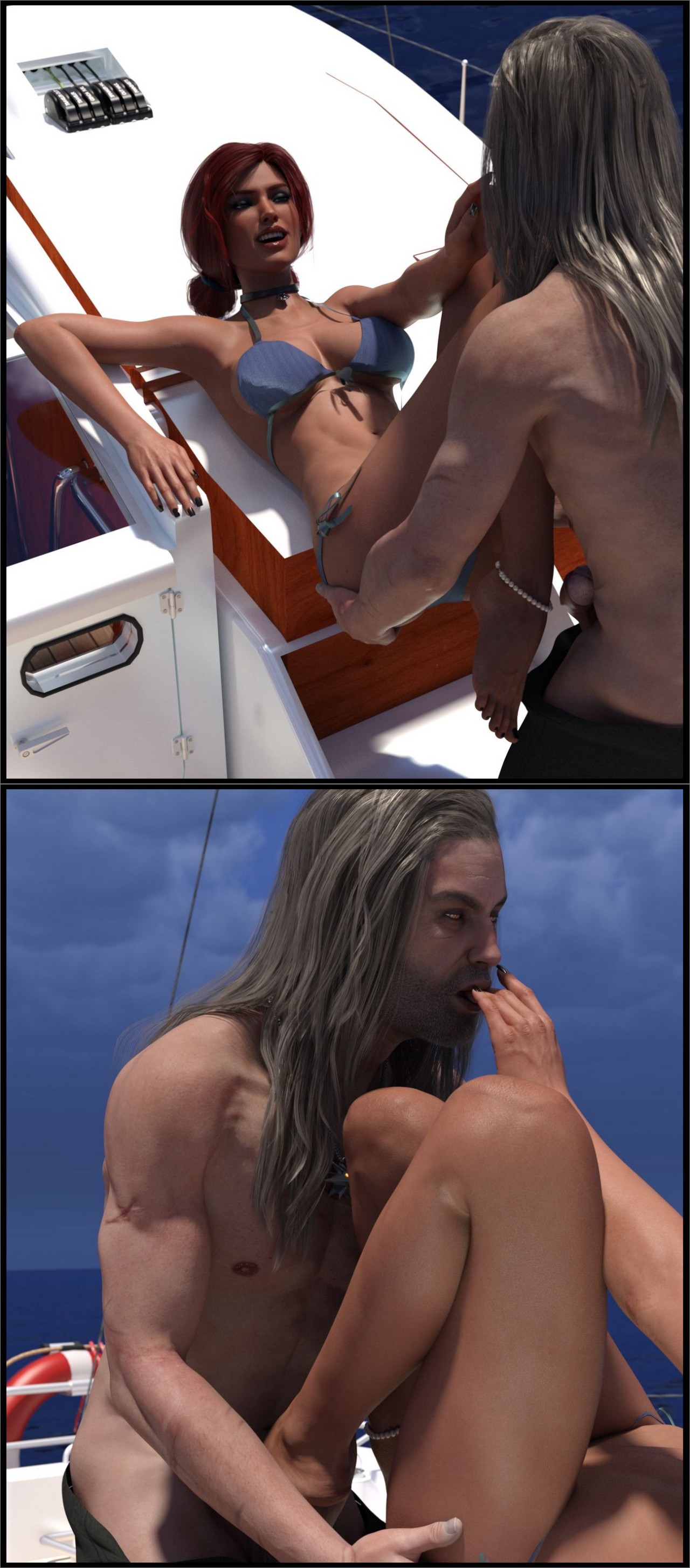 Triss's Summer Porn Comics english 15