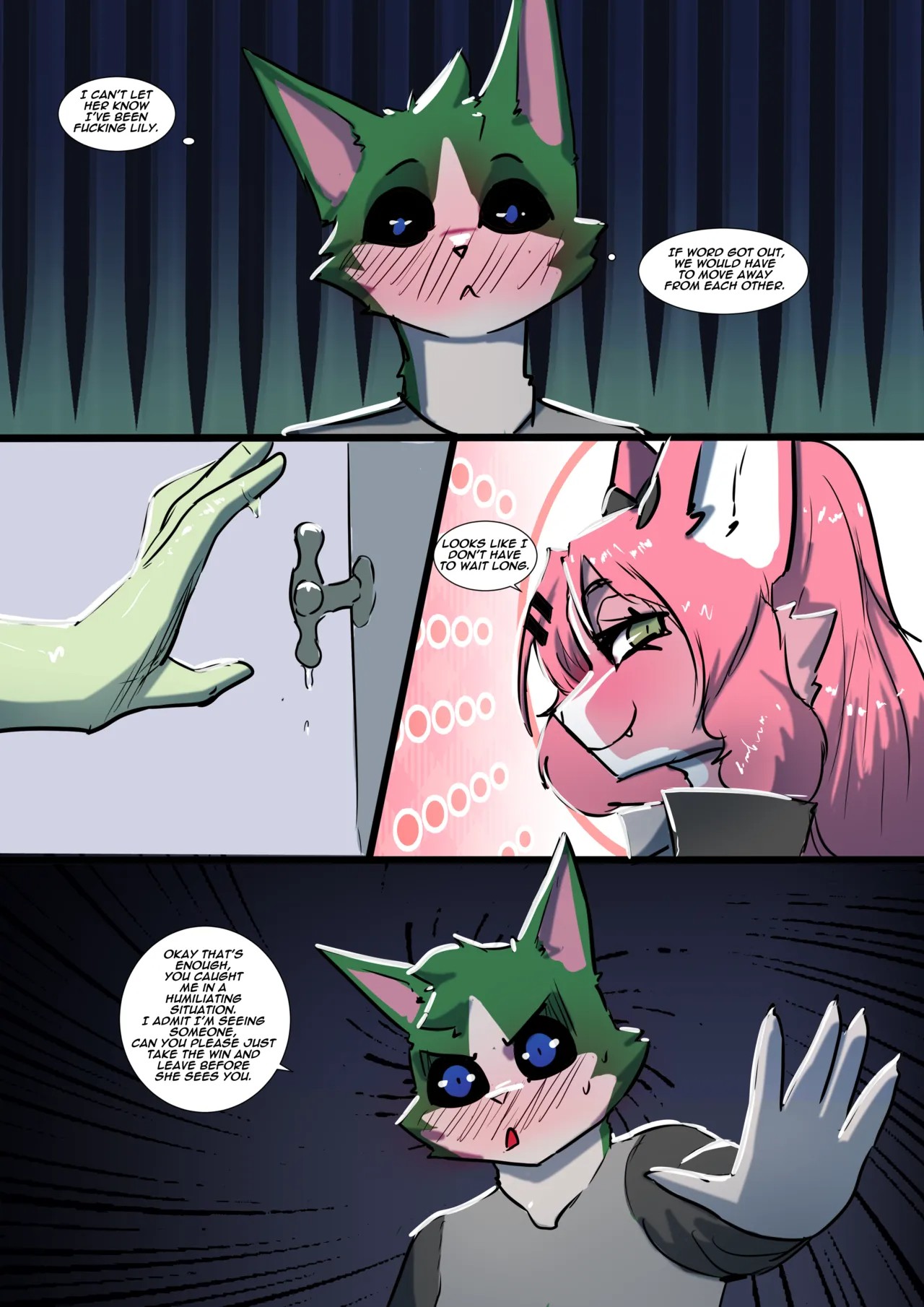 True Felines Porn Comics english 38