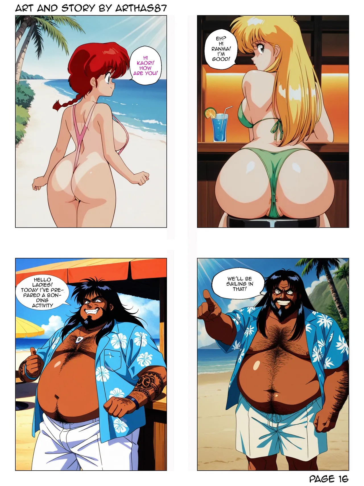 Vacation Fun Part 2 Porn Comics english 17