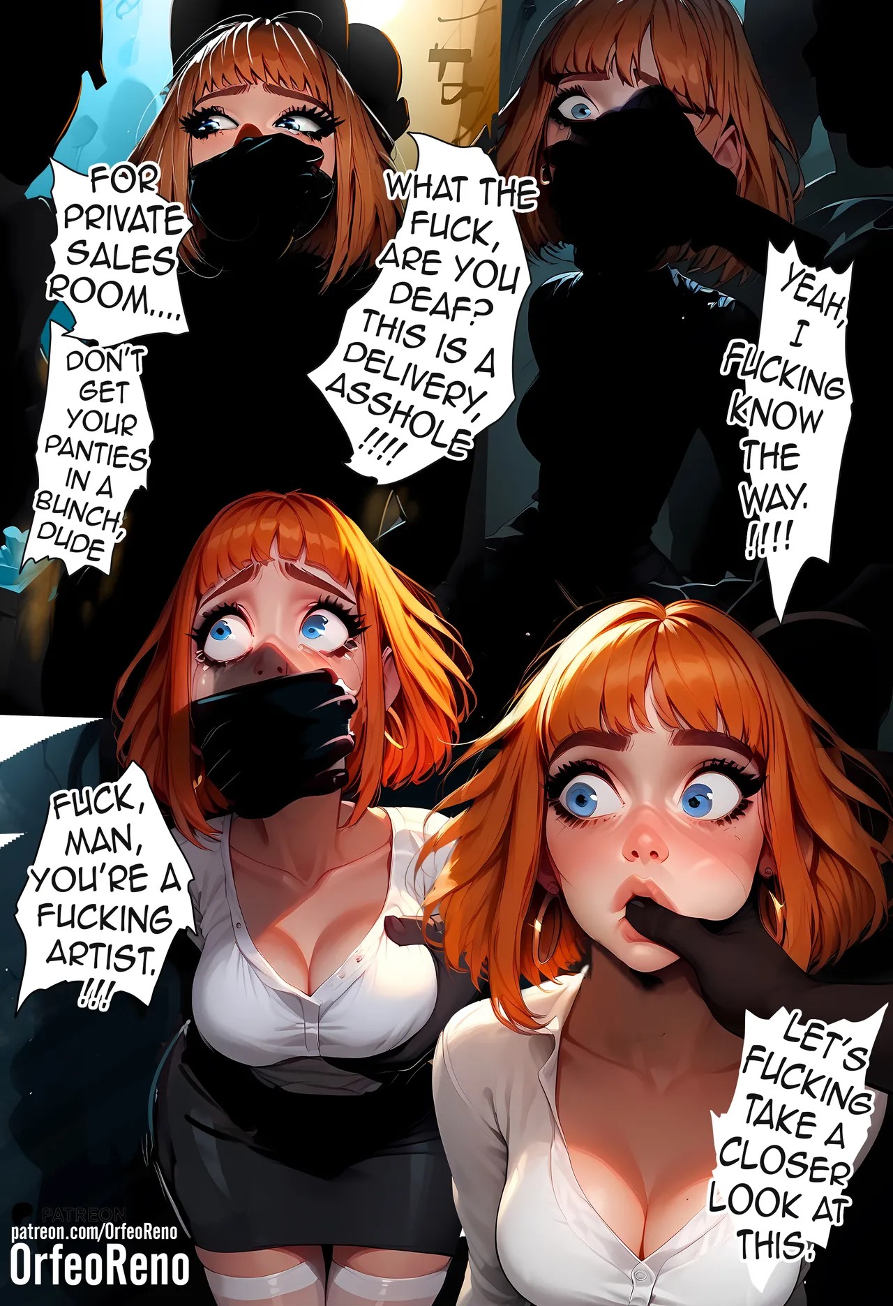 Vengeance Unleashed! Forced Fem Porn Comics english 08