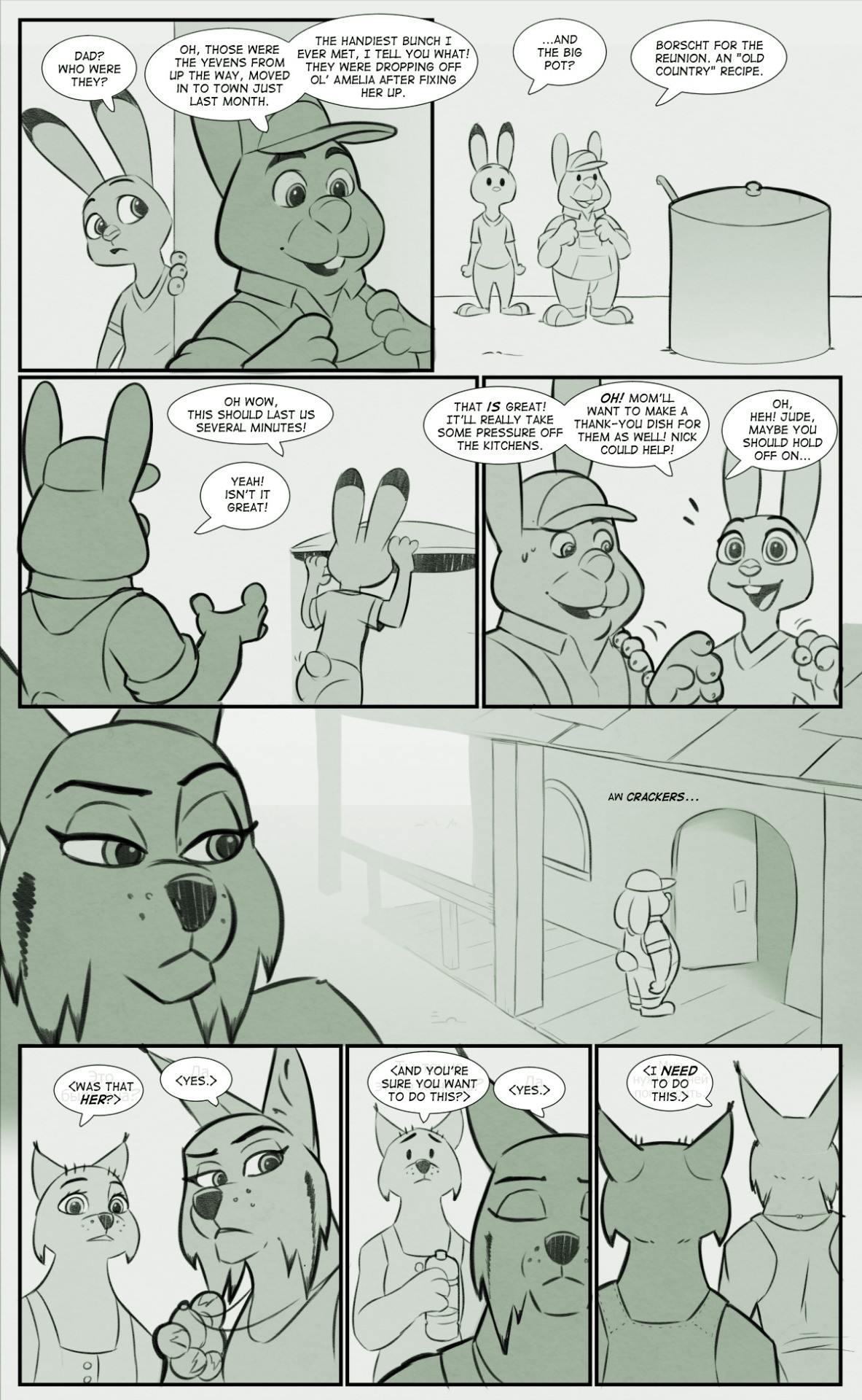 Water Under The Burrows Part 2: The Stigma Porn Comics english 07