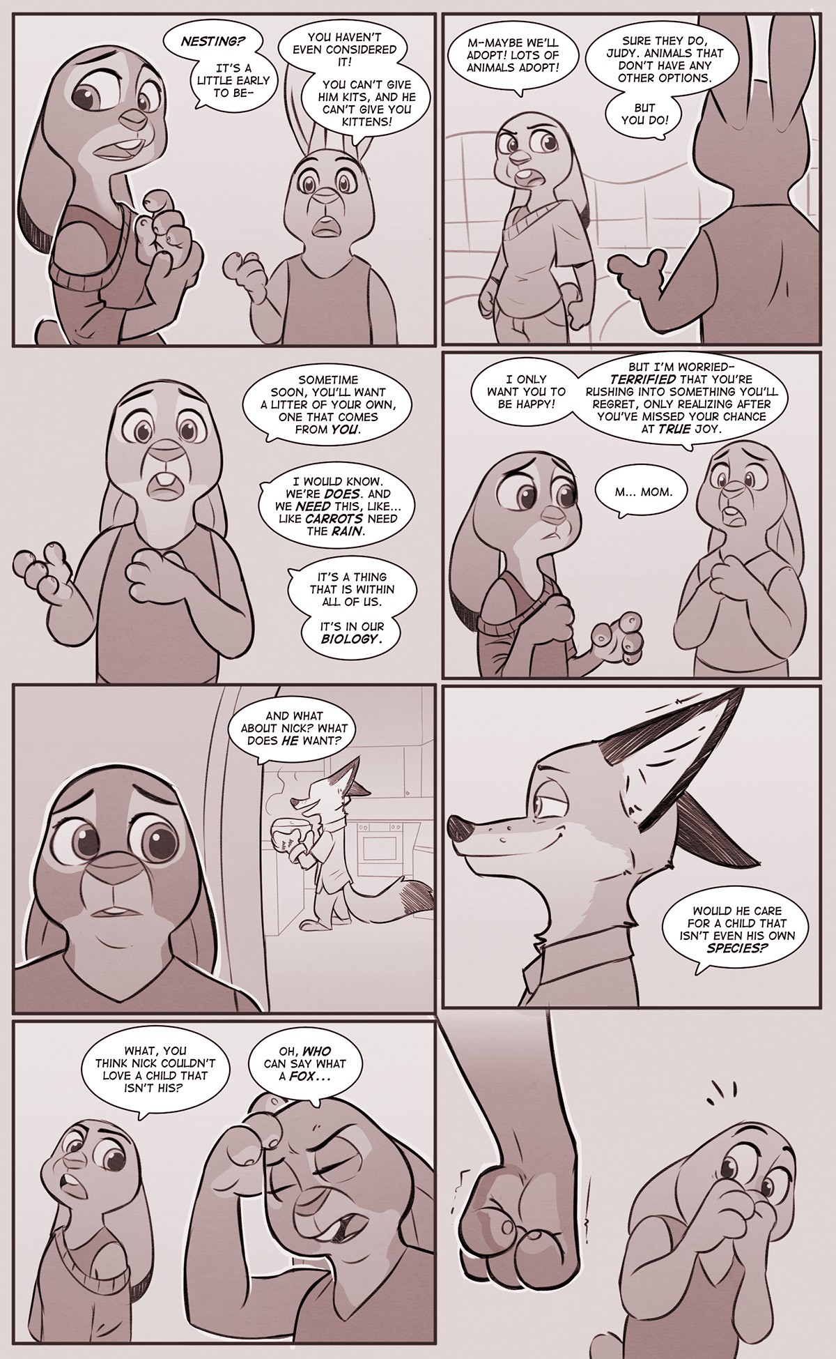 Water Under The Burrows Part 3: Old Fashioned Porn Comics english 04