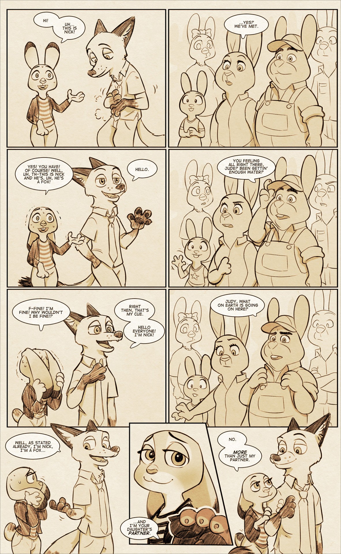 Water Under The Burrows Porn Comics english 06
