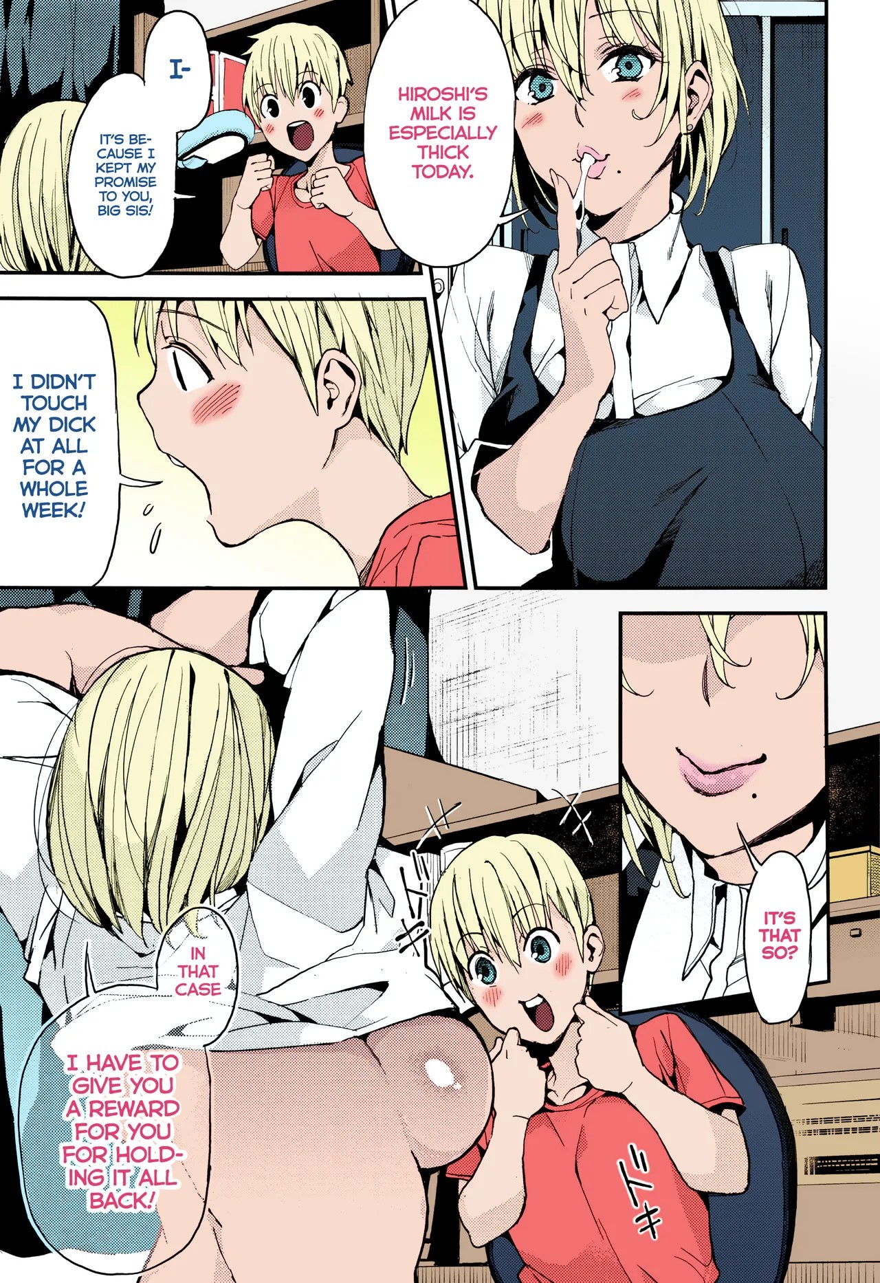 A Happy Life With My Little Brother!  Porn Comics english 03