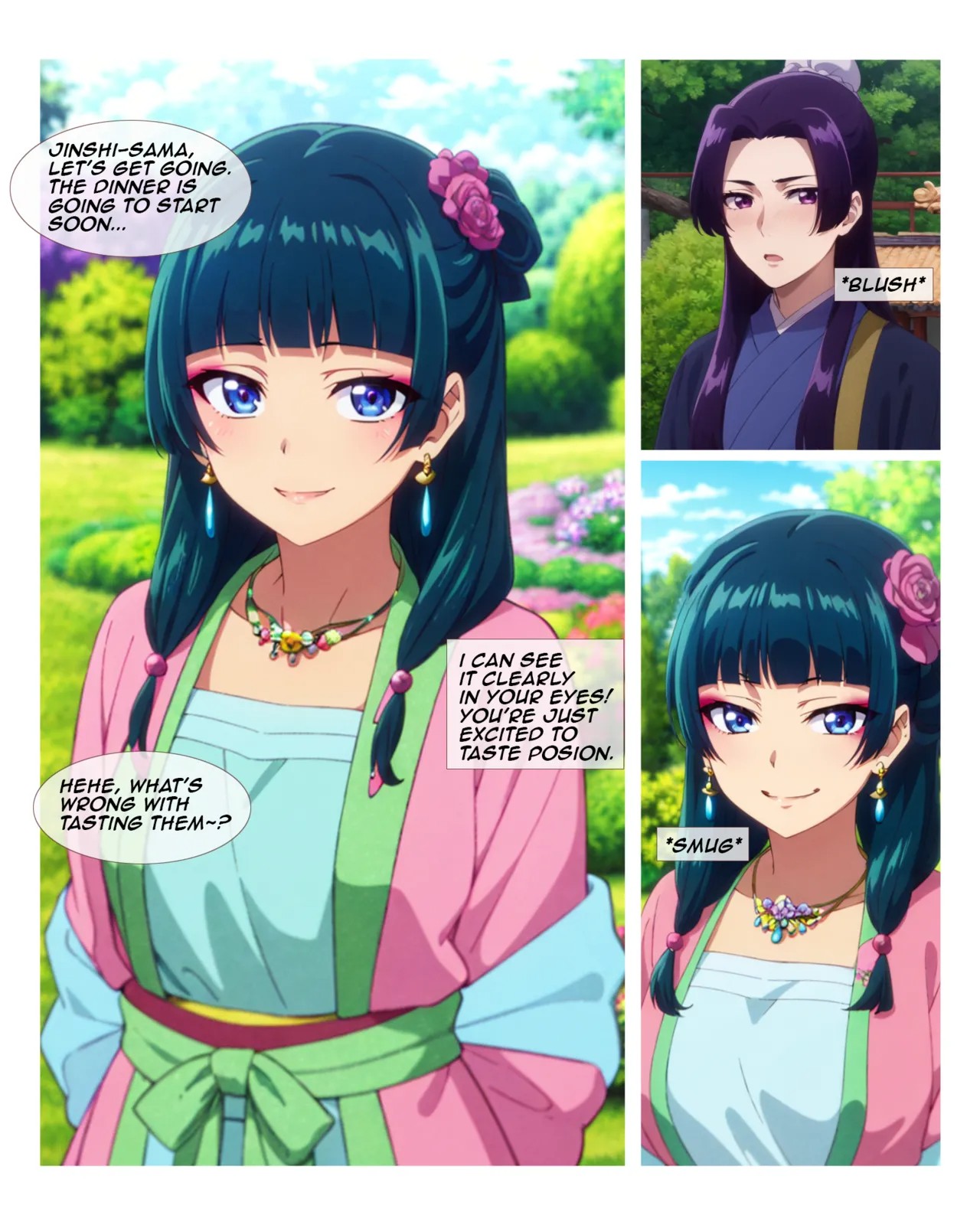 A Night With Maomao Porn Comics english 03