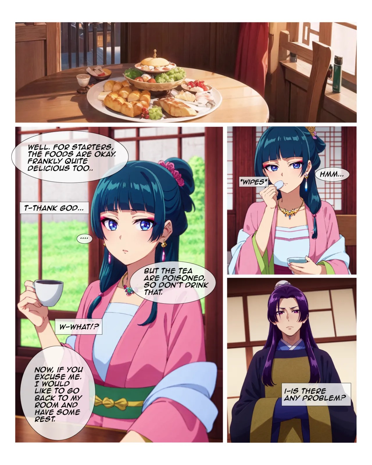 A Night With Maomao Porn Comics english 04