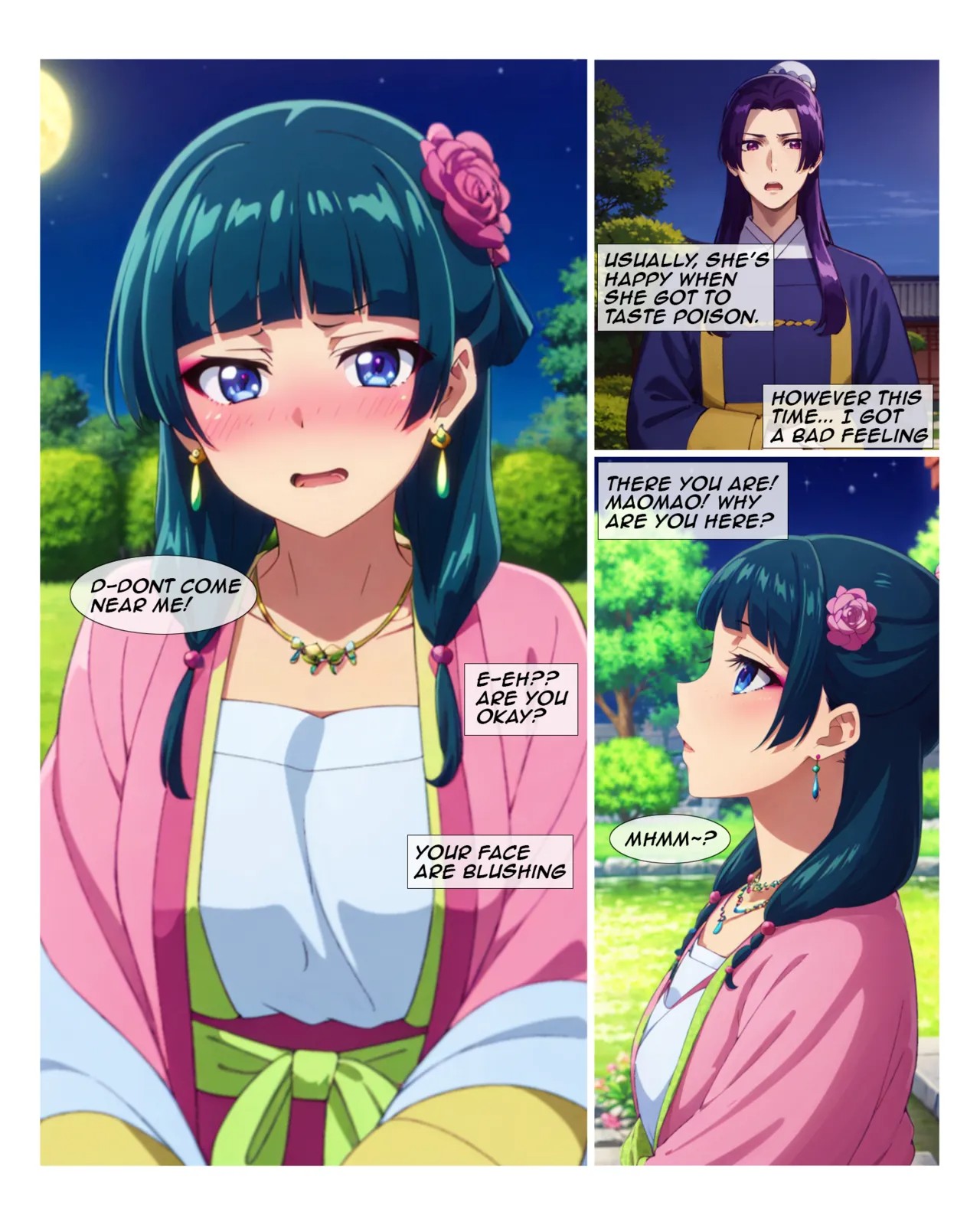 A Night With Maomao Porn Comics english 05