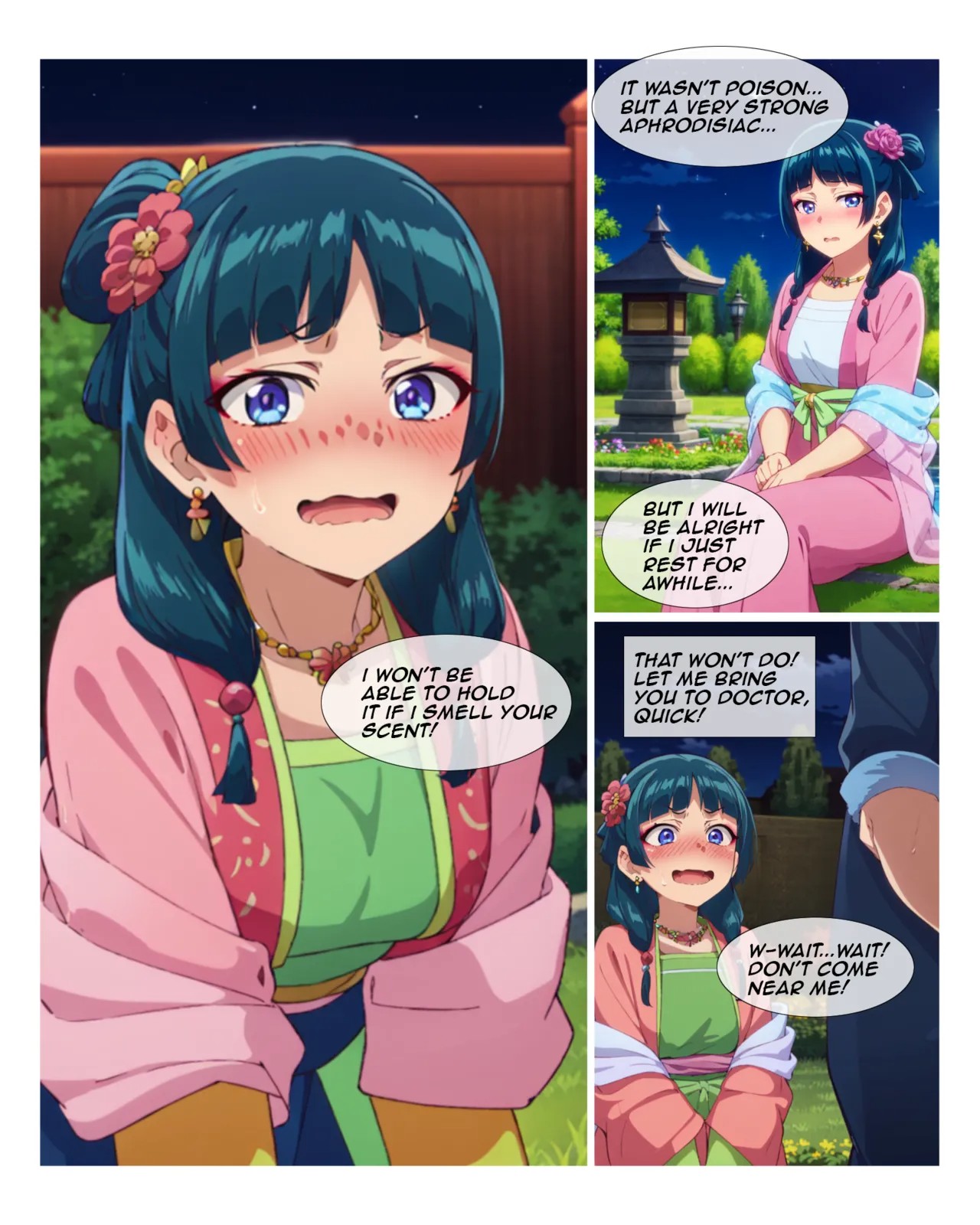 A Night With Maomao Porn Comics english 06