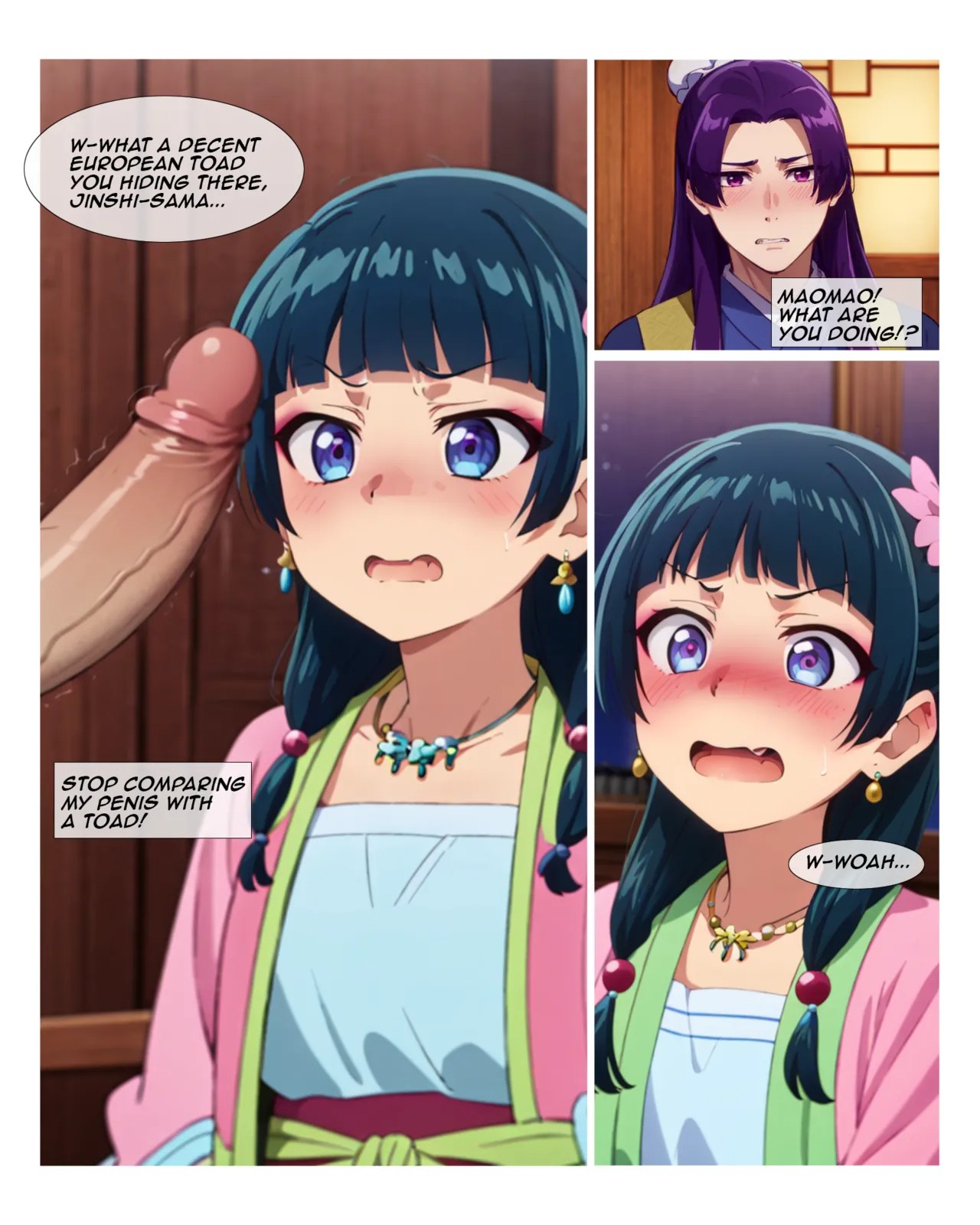 A Night With Maomao Porn Comics english 07