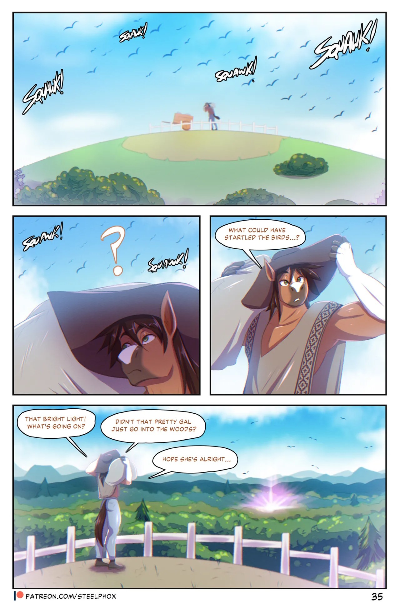 A Strange Encounter Porn Comics english 36