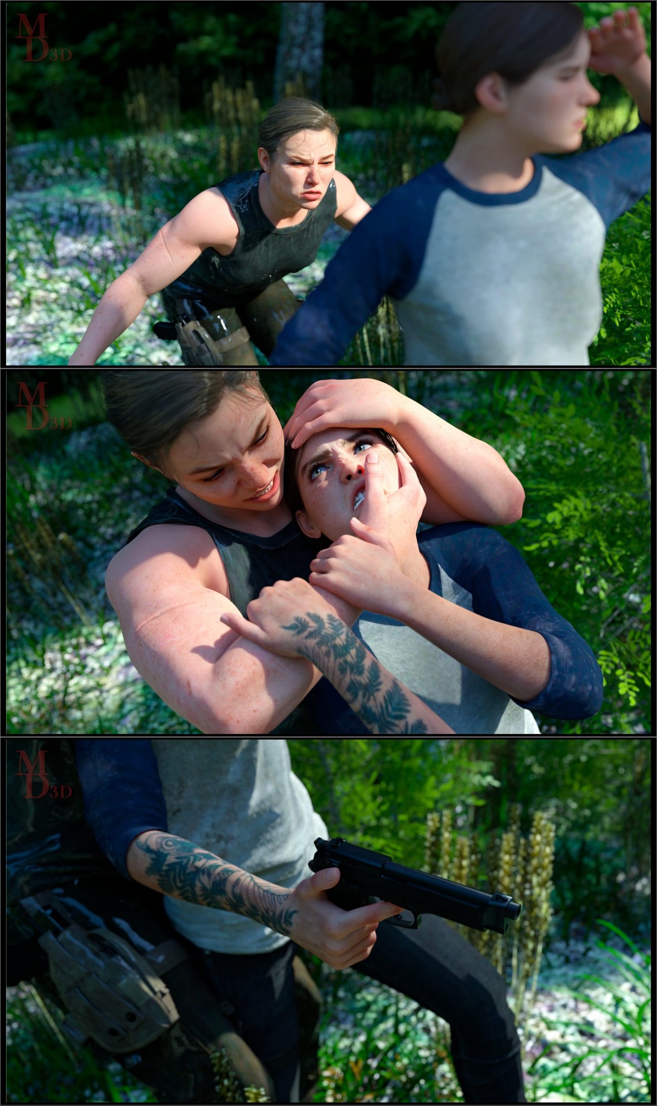 Abby And Ellie Porn Comics english 03