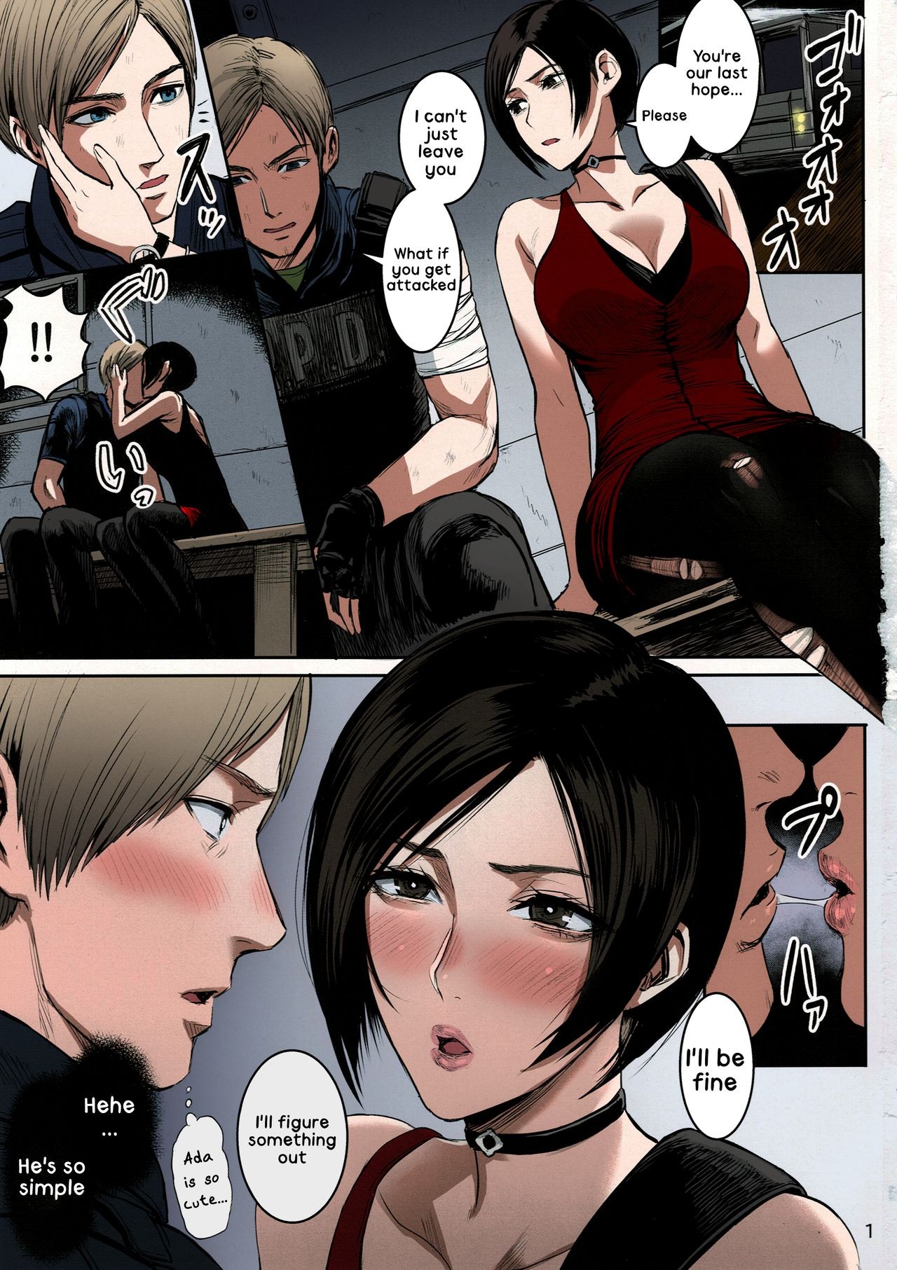 Ada Wong No Irojikake Kanseiban Porn Comics english 02