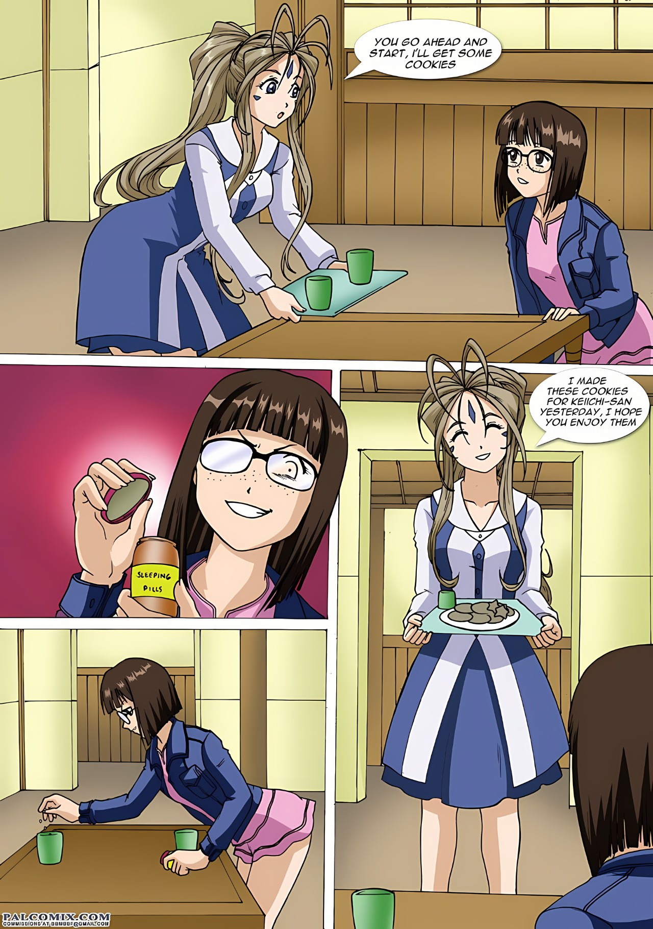 Ah! Enslavement Of My Goddess Porn Comics english 03