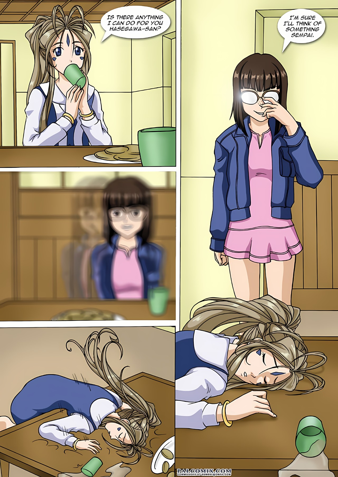 Ah! Enslavement Of My Goddess Porn Comics english 04