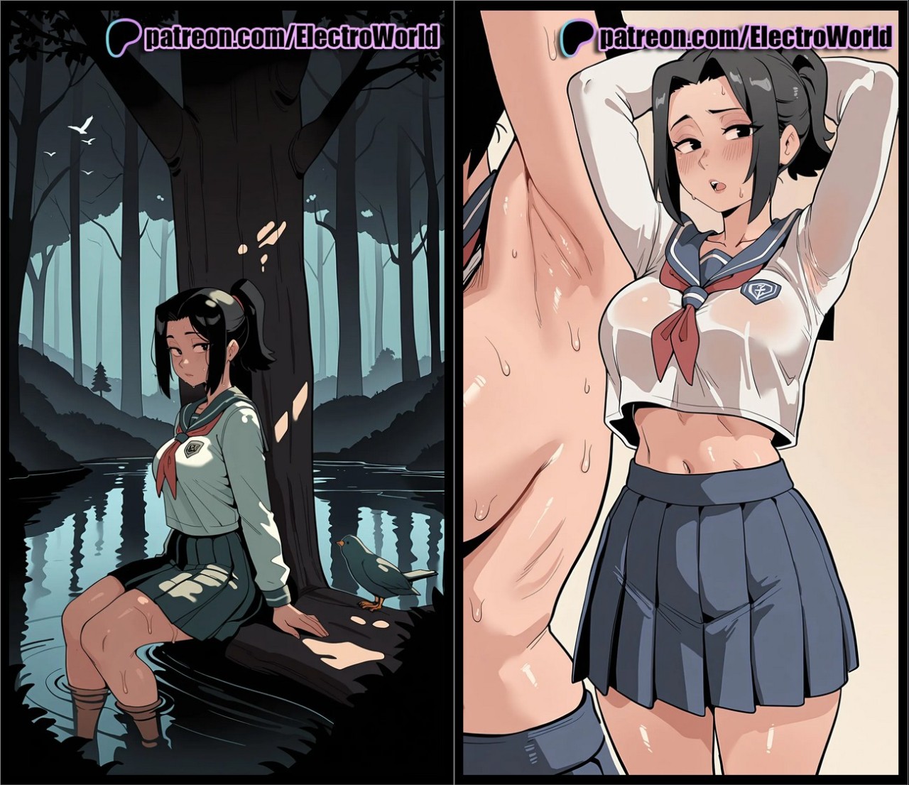 AI Generated: Karin Kurosaki Porn Comics english 04