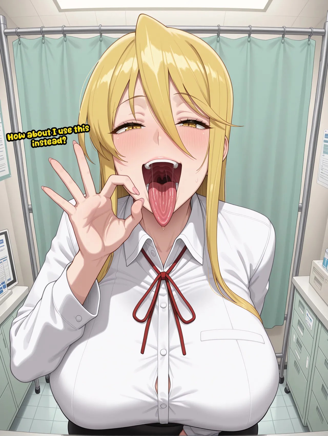 AI Generated: Marikawa Shizuka Porn Comics english 15