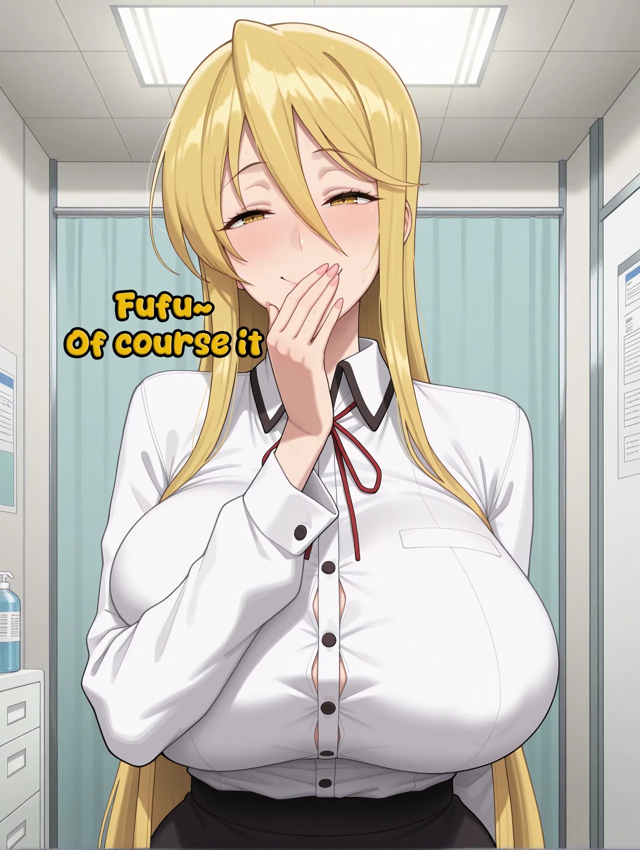 AI Generated: Marikawa Shizuka Porn Comics english 17