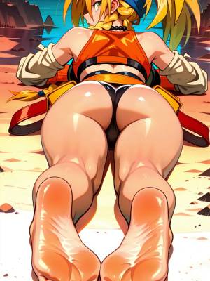 AI Generated: Rikku Porn Comics english 03