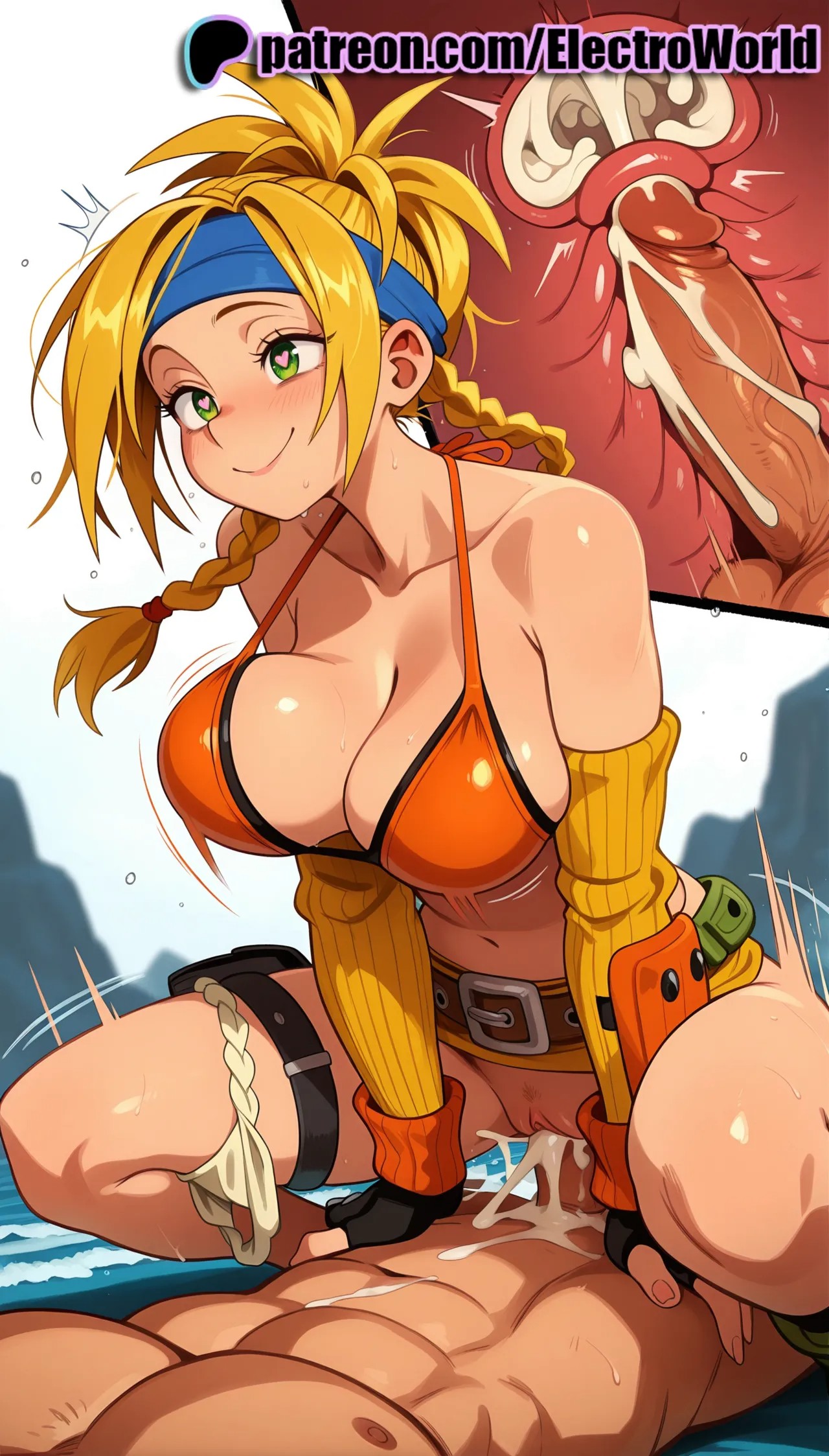 AI Generated: Rikku Porn Comics english 13