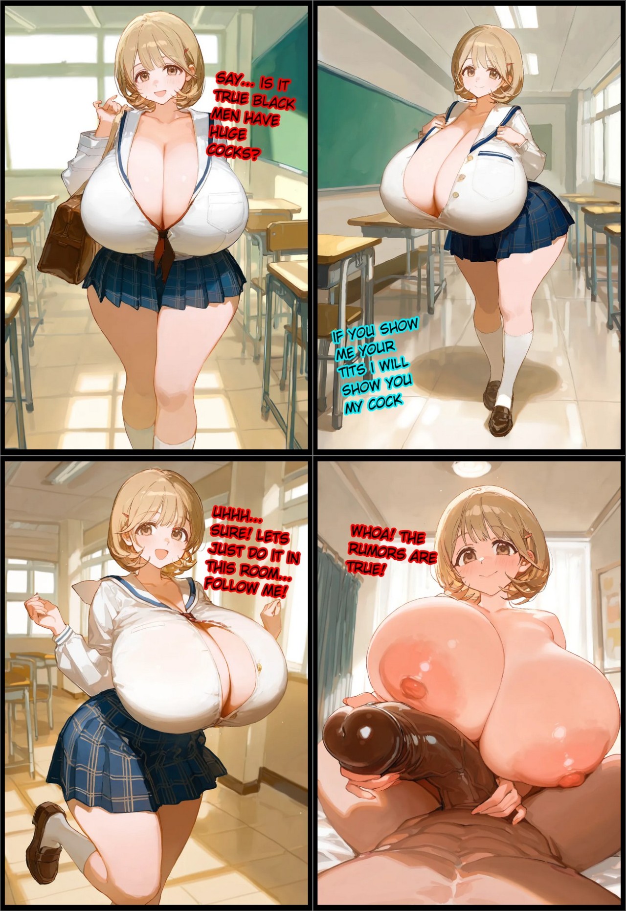 AI Generated: Ryoka Narusawa Porn Comics english 02
