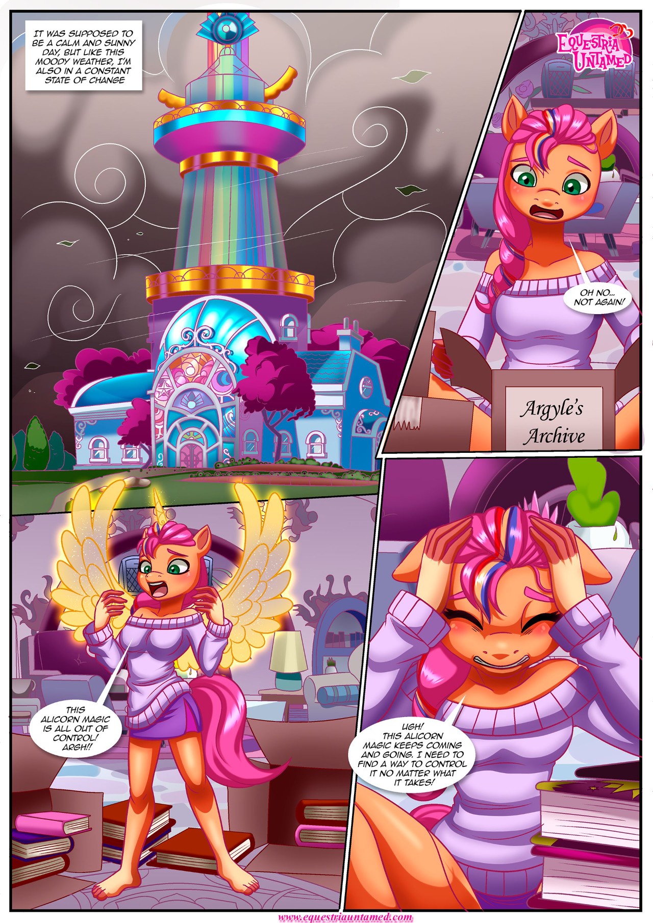 Alicorn Secrets Porn Comics english 02