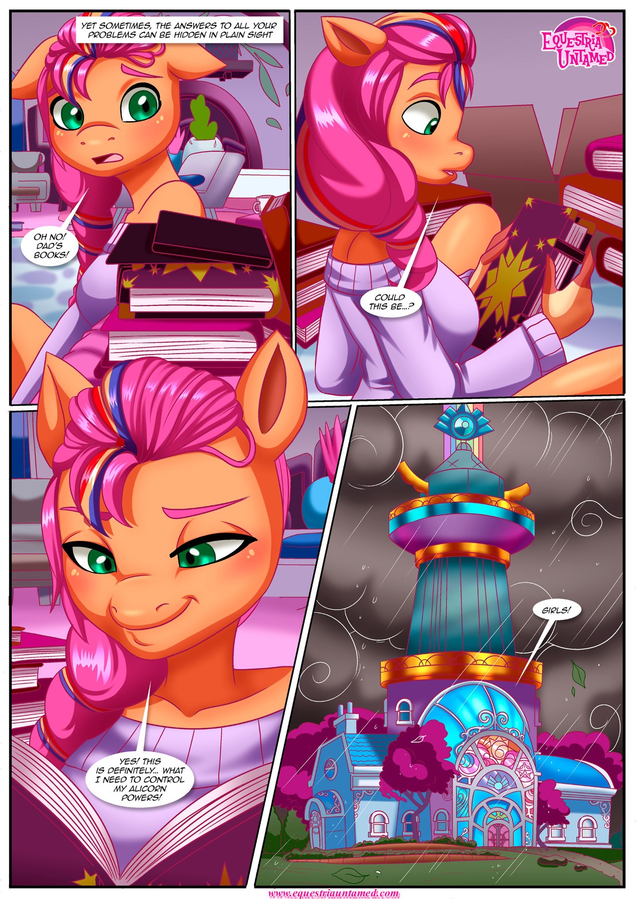 Alicorn Secrets Porn Comics english 03