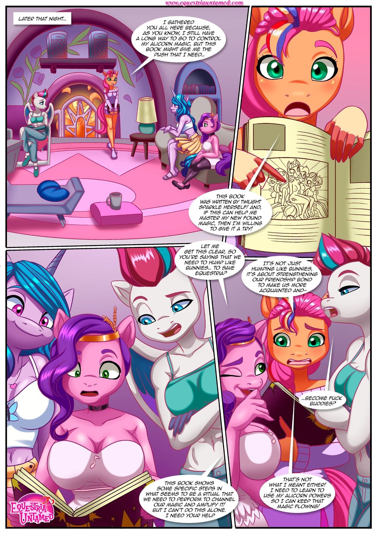 Alicorn Secrets Porn Comics english 04