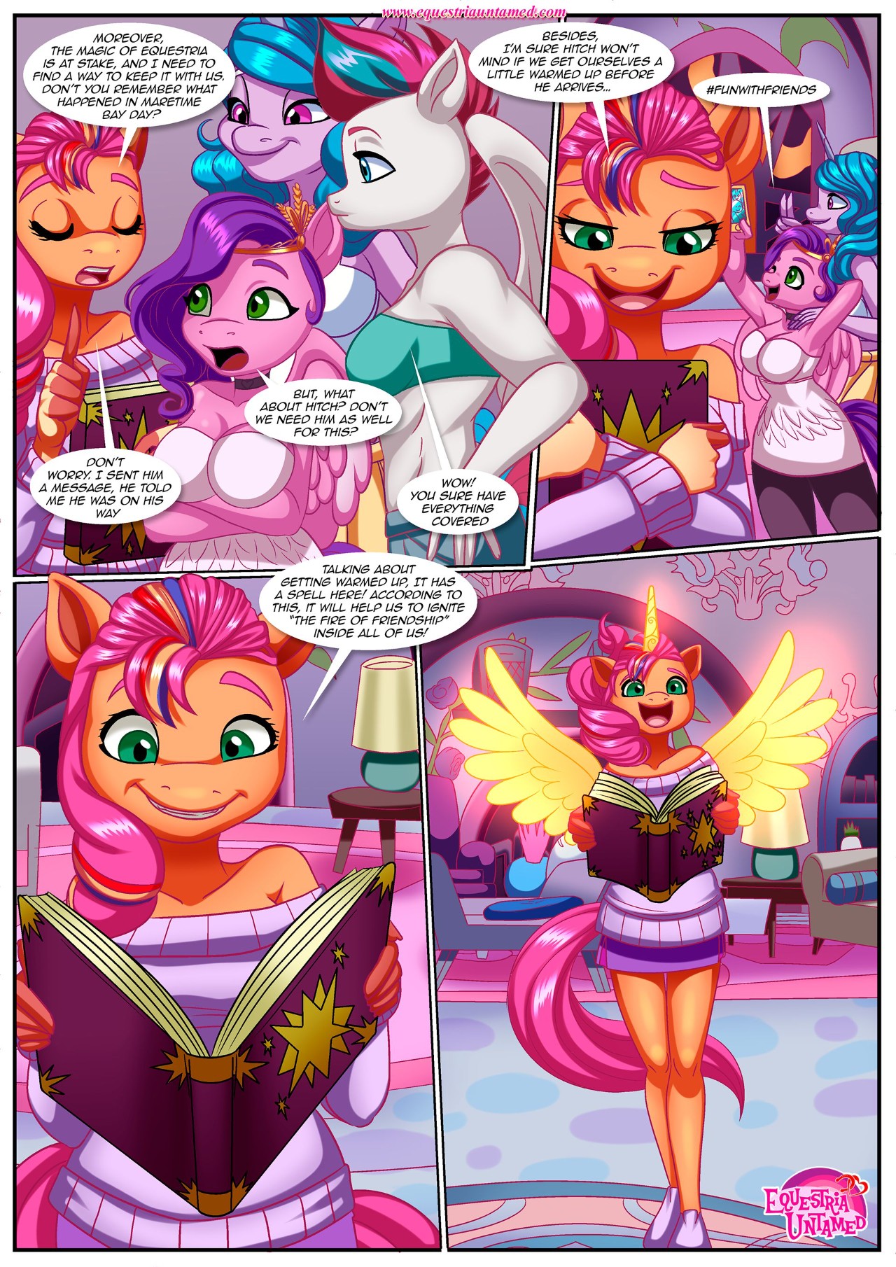 Alicorn Secrets Porn Comics english 06