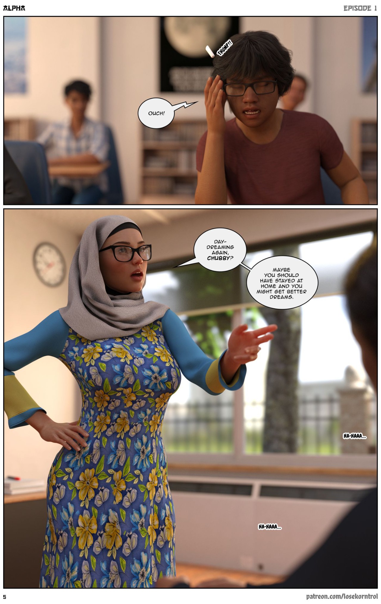 Alpha By Hijab 3DX Porn Comics english 05