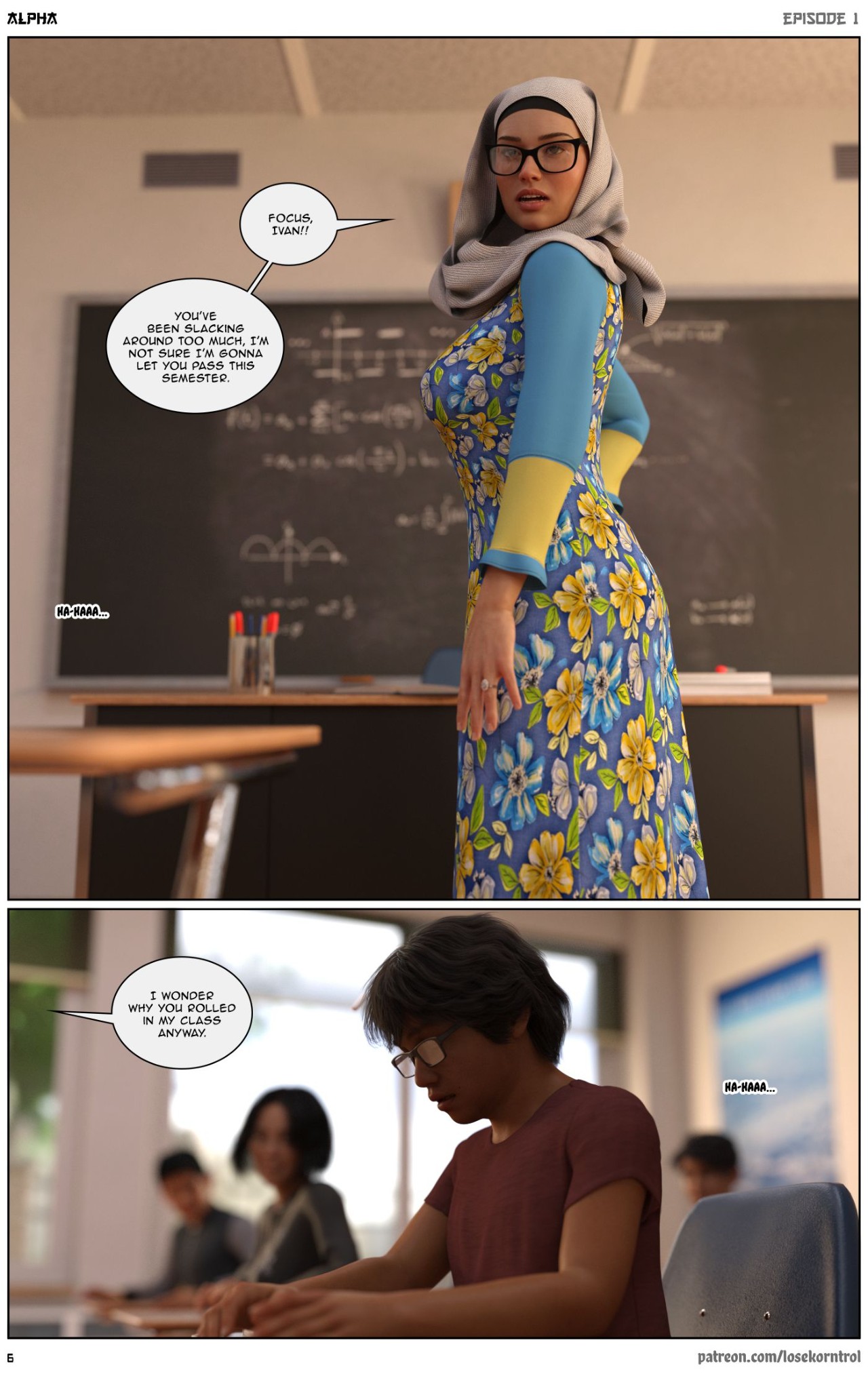 Alpha By Hijab 3DX Porn Comics english 06