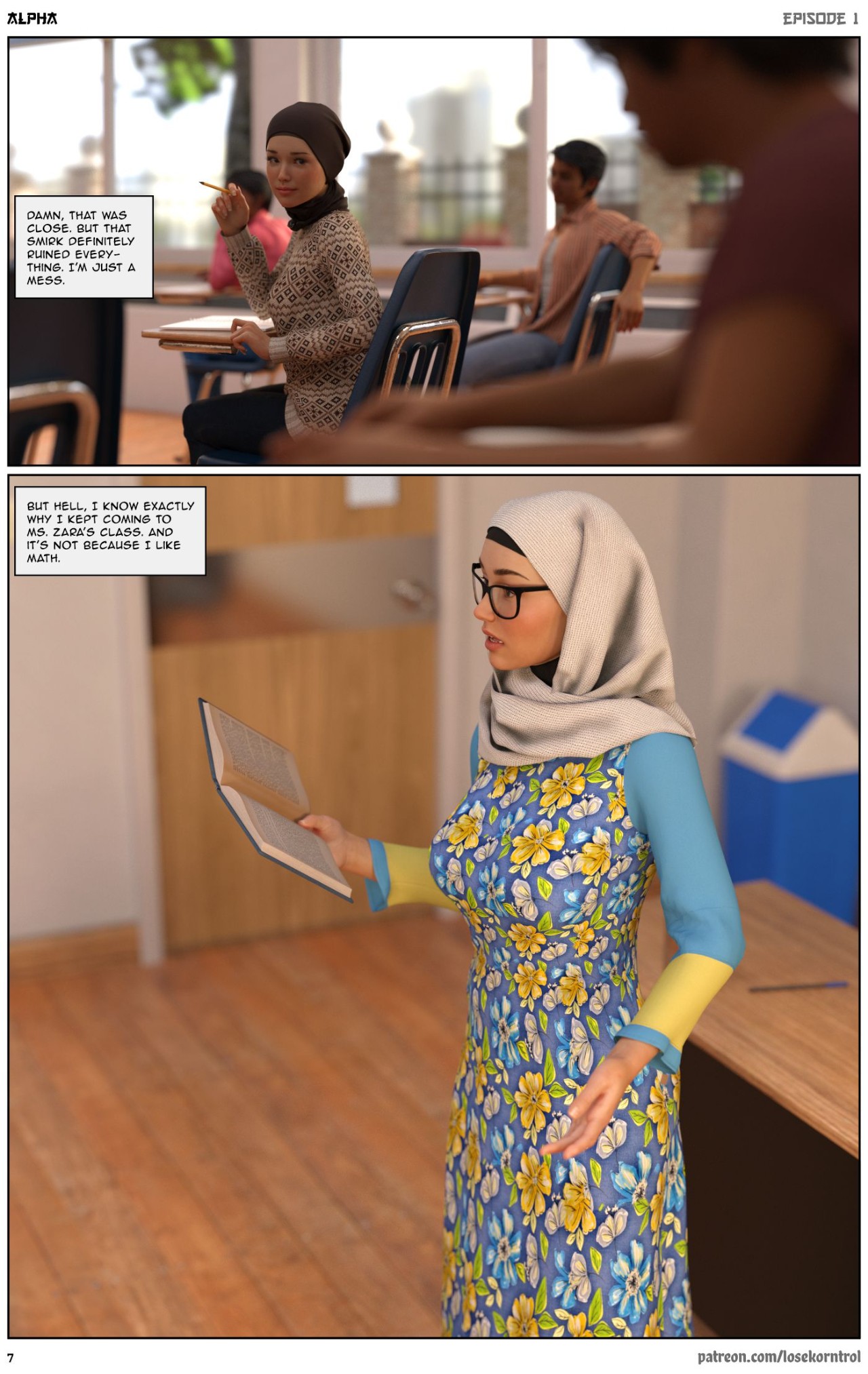 Alpha By Hijab 3DX Porn Comics english 07
