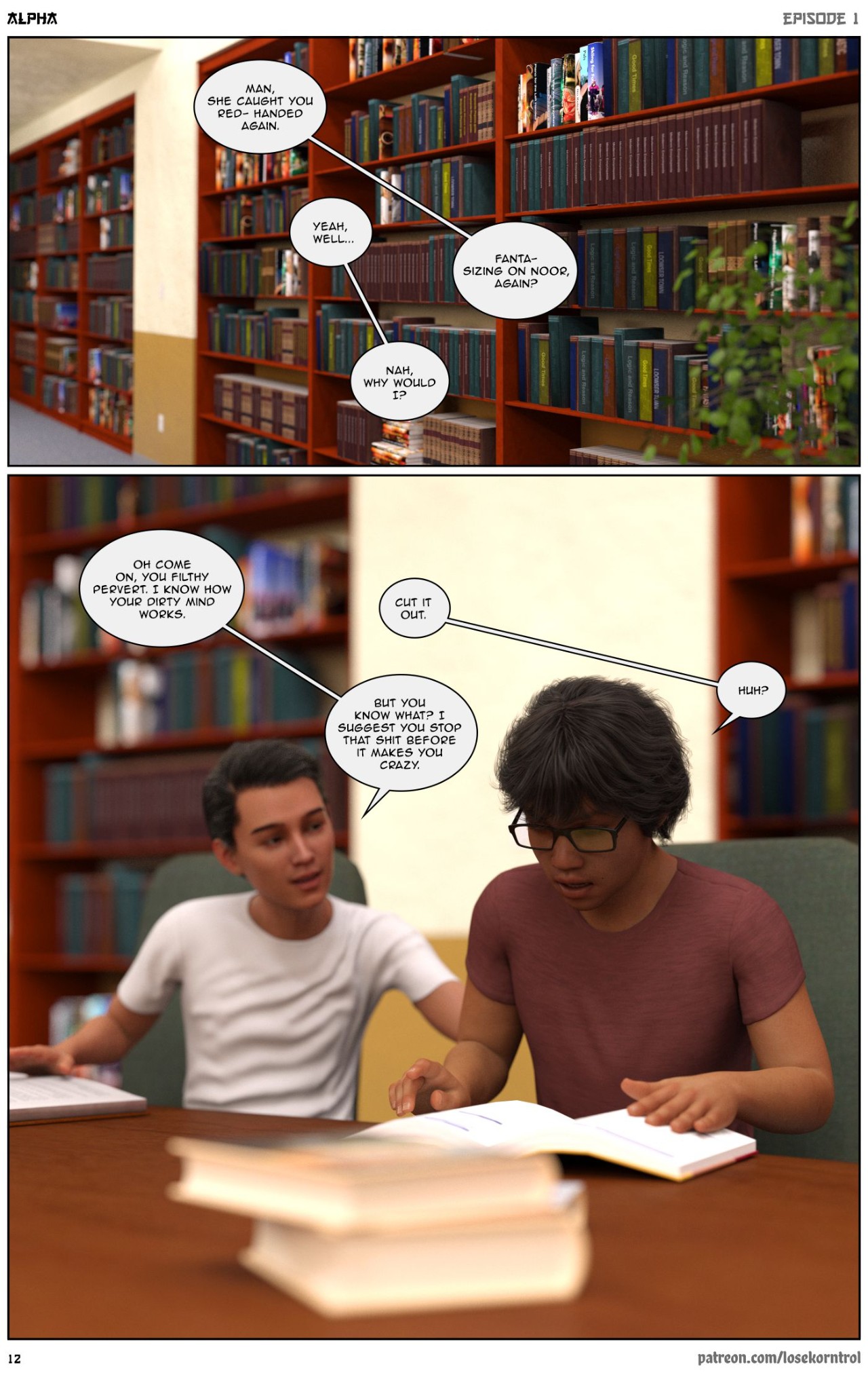 Alpha By Hijab 3DX Porn Comics english 12
