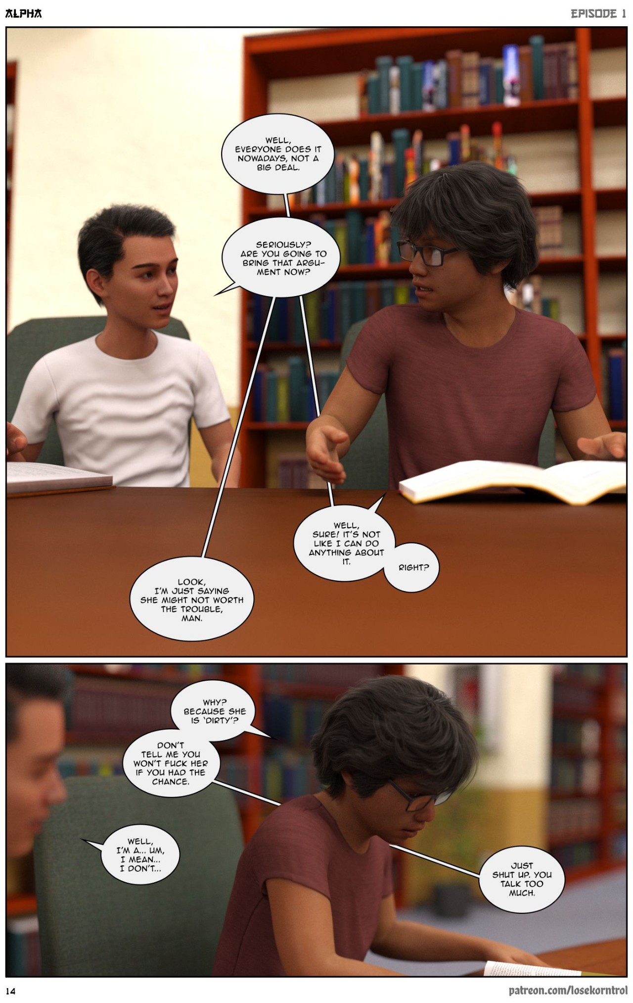 Alpha By Hijab 3DX Porn Comics english 14