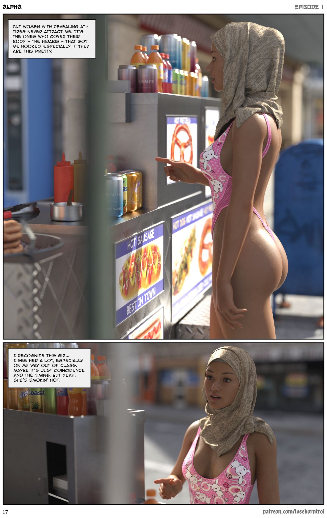 Alpha By Hijab 3DX Porn Comics english 17