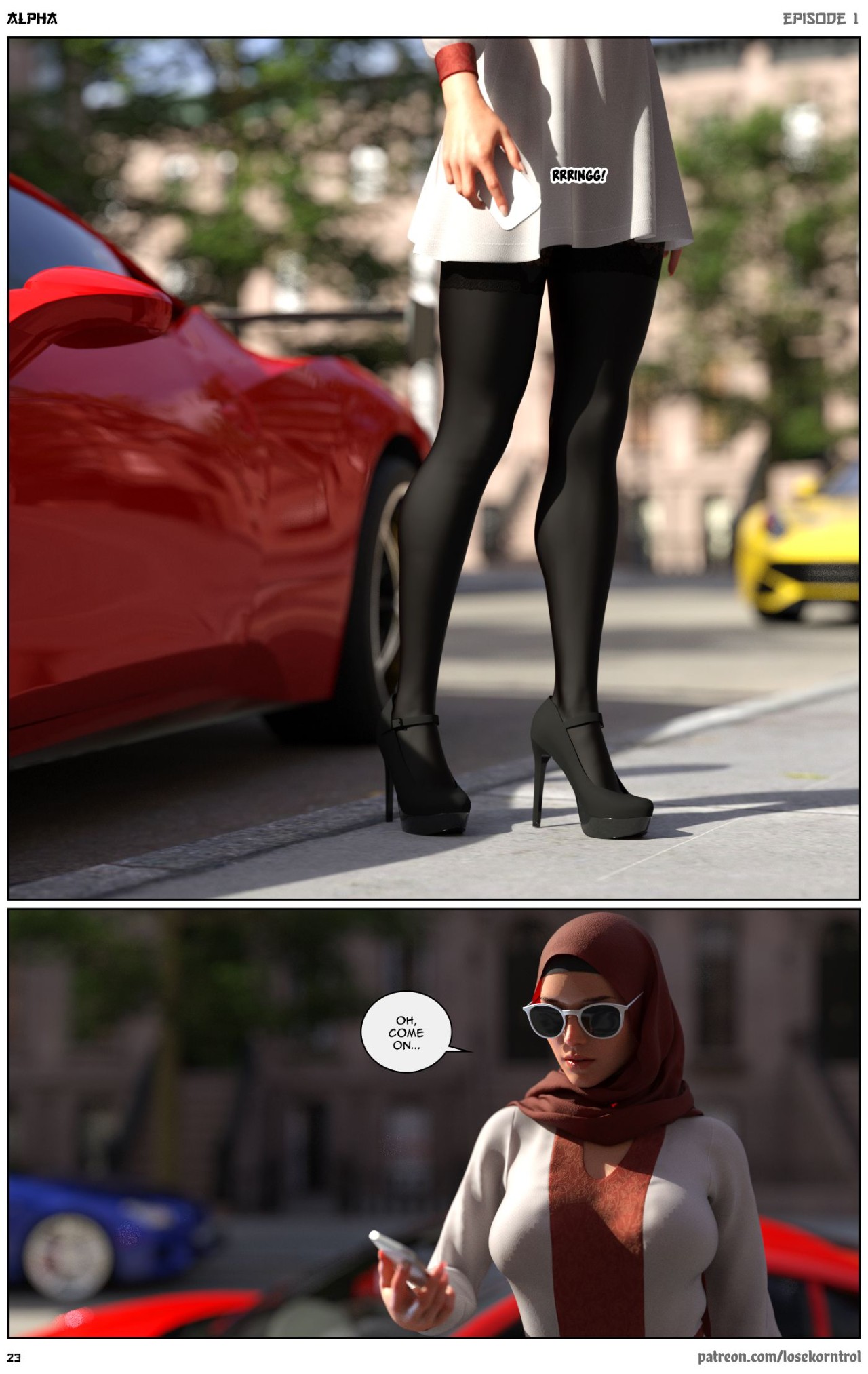 Alpha By Hijab 3DX Porn Comics english 23