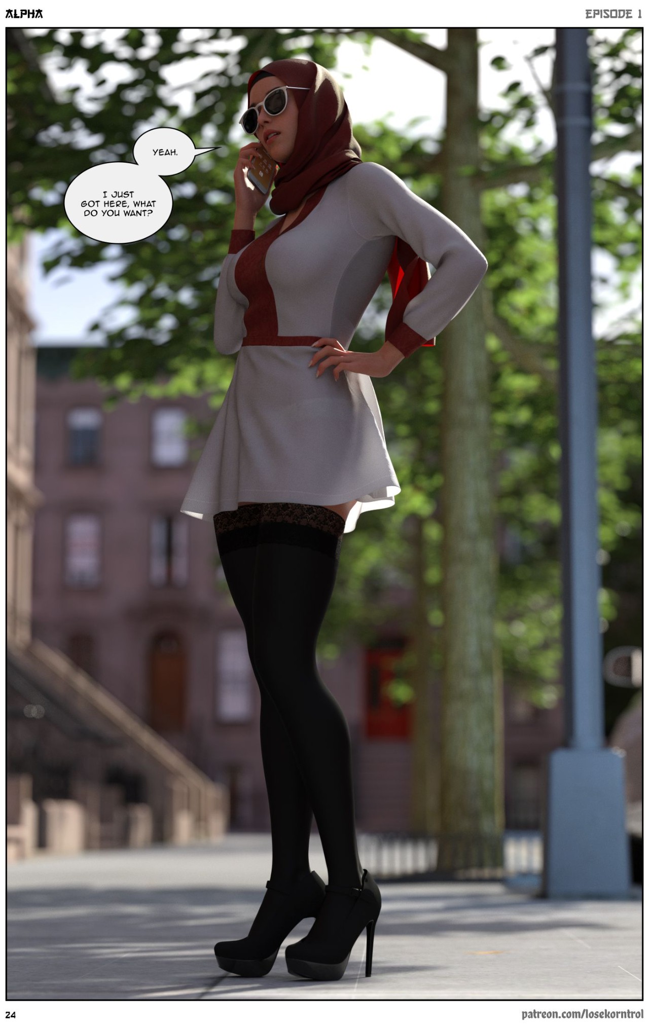 Alpha By Hijab 3DX Porn Comics english 24