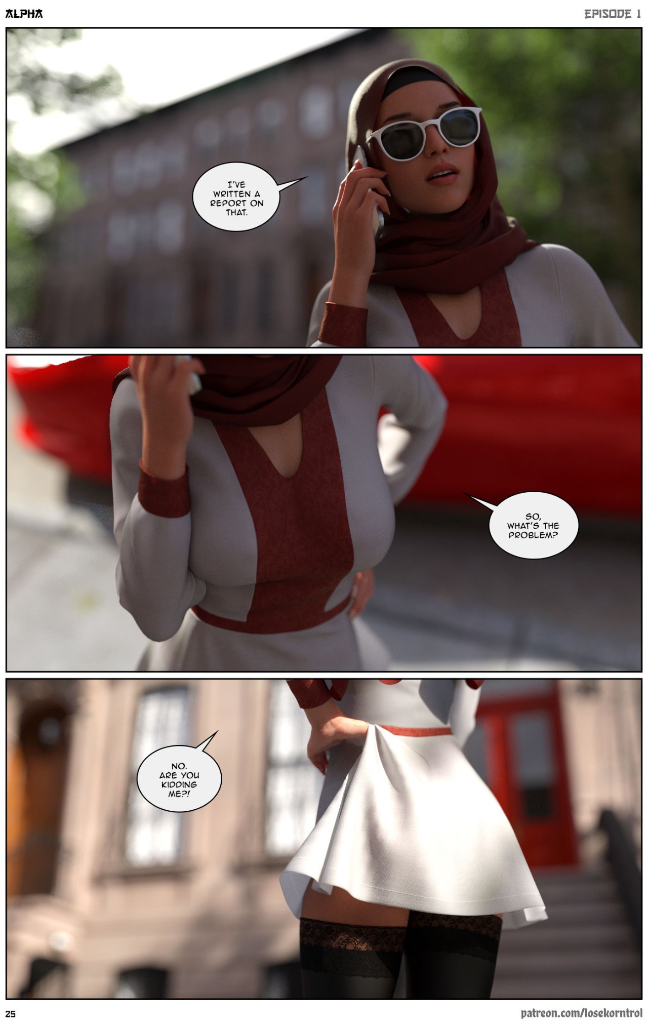Alpha By Hijab 3DX Porn Comics english 25