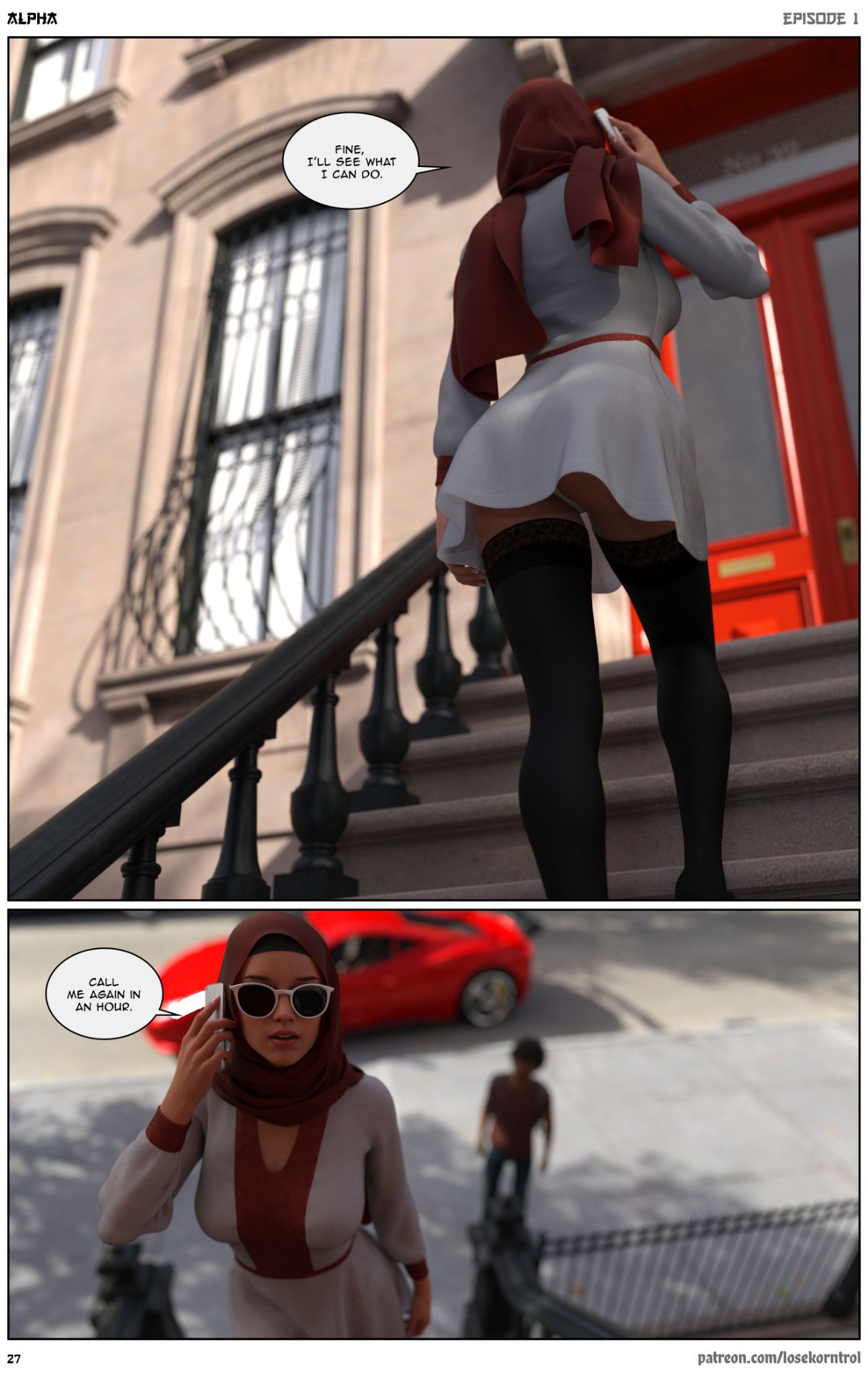 Alpha By Hijab 3DX Porn Comics english 27