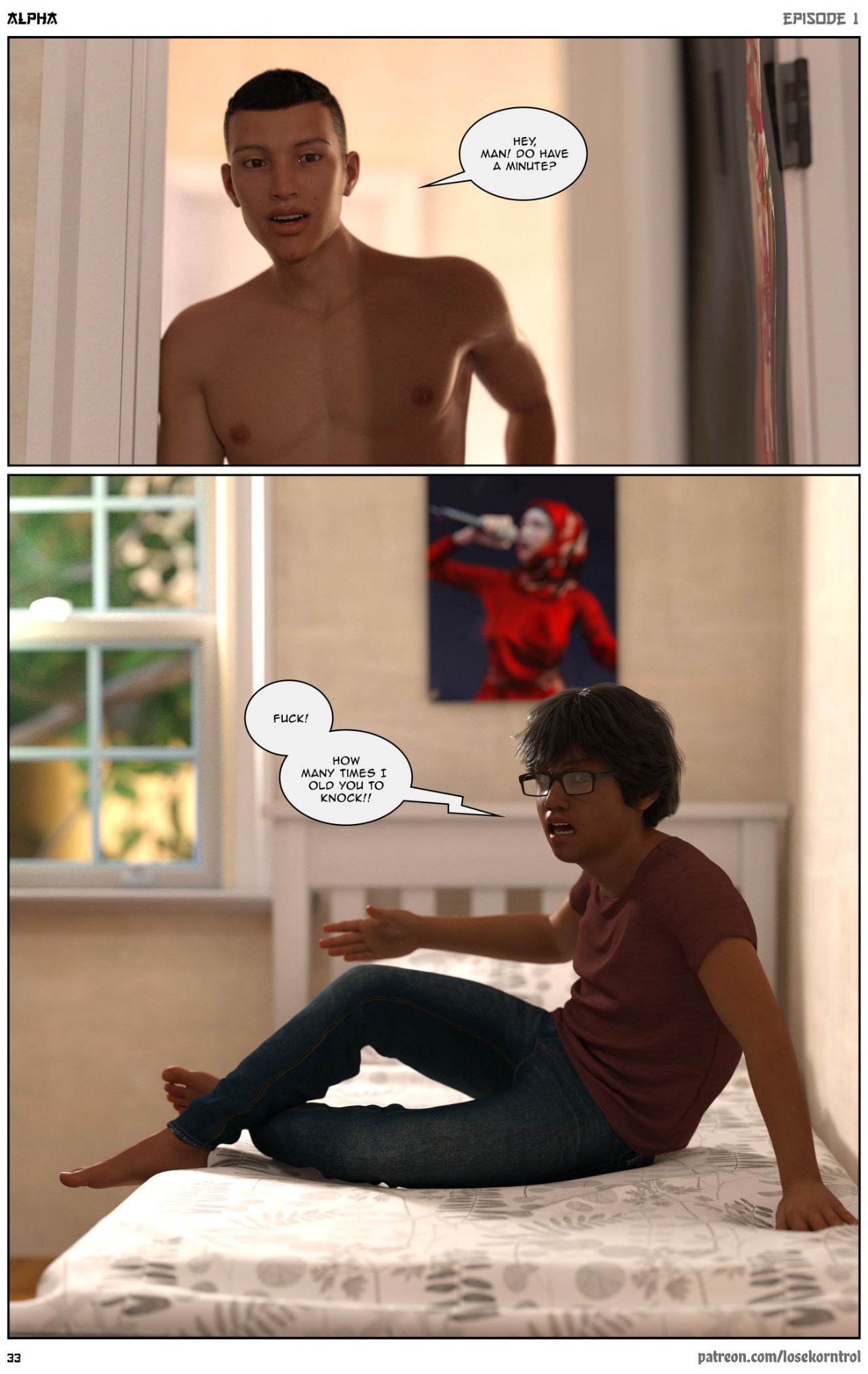 Alpha By Hijab 3DX Porn Comics english 33