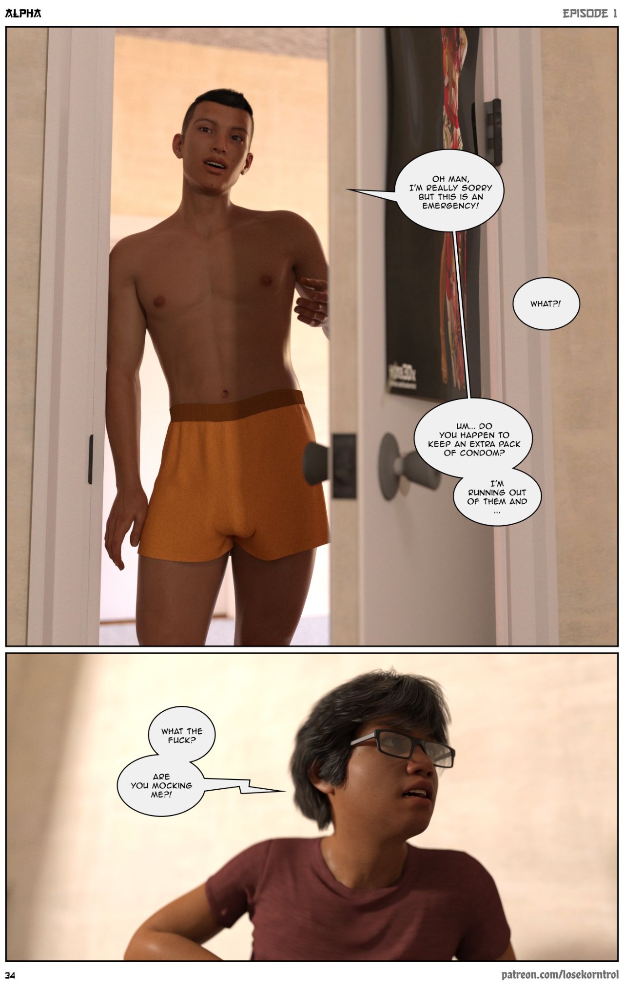 Alpha By Hijab 3DX Porn Comics english 34