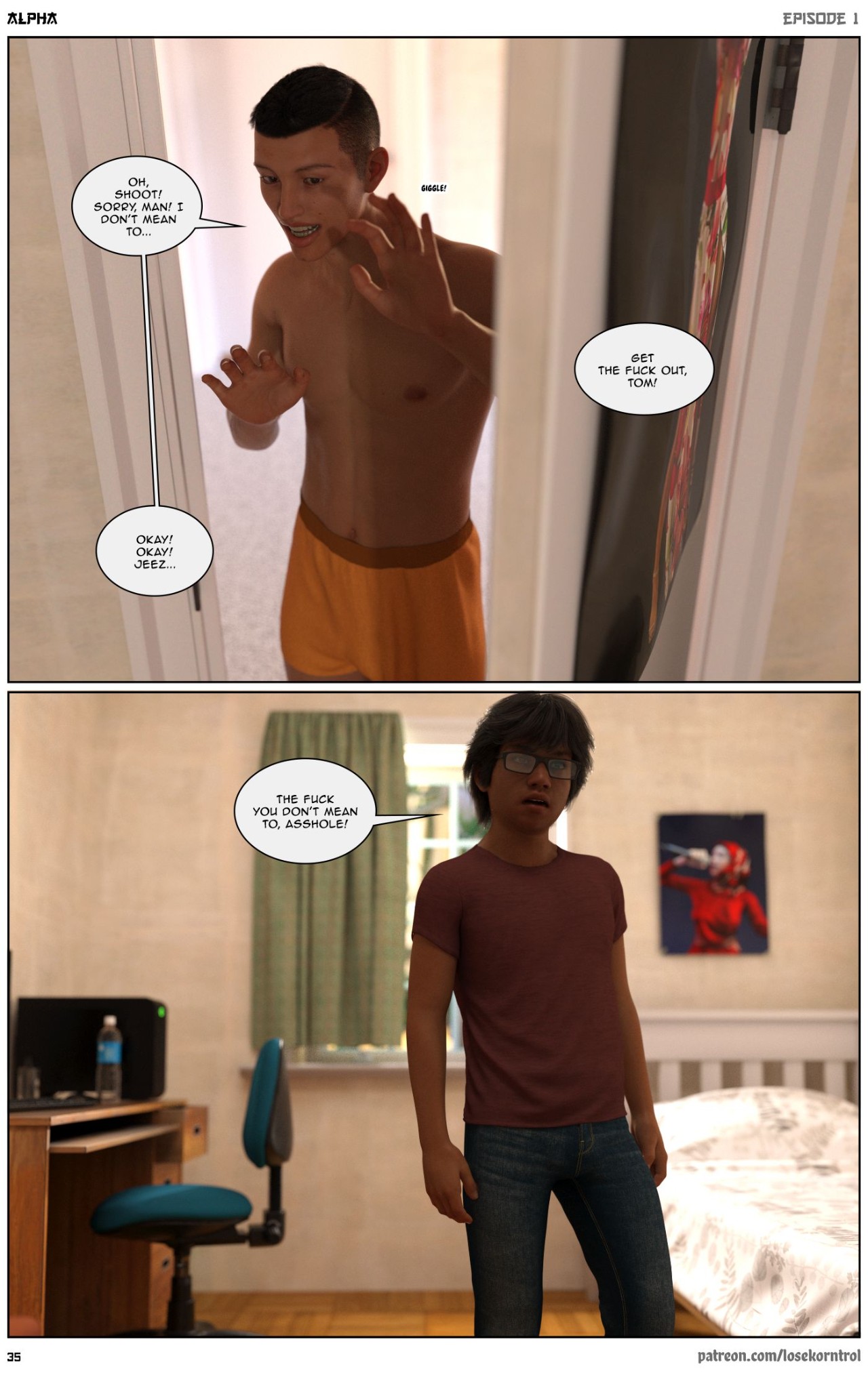 Alpha By Hijab 3DX Porn Comics english 35