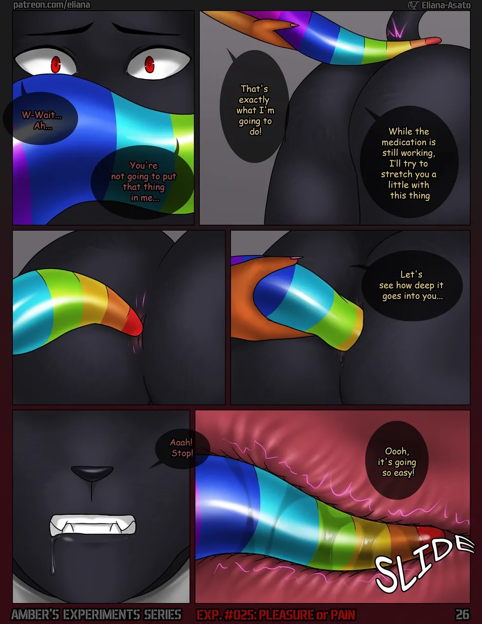 Amber's Experiments: Experiment #025 Pleasure Or Pain Porn Comics english 27