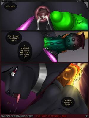 Amber's Experiments: Experiment #025 Pleasure Or Pain Porn Comics english 37