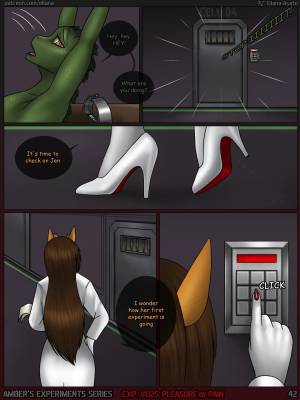 Amber's Experiments: Experiment #025 Pleasure Or Pain Porn Comics english 43